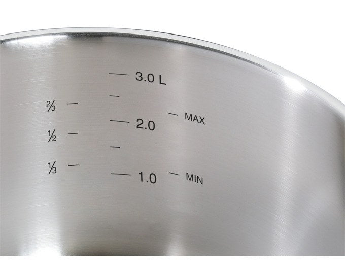 Chromstahl-Schnellkochtopf SPRING Vitesse mit Deckel, Dämpfeinsatz und Gestell, Durchmesser 22 cm, Höhe 17 cm, runde Form.