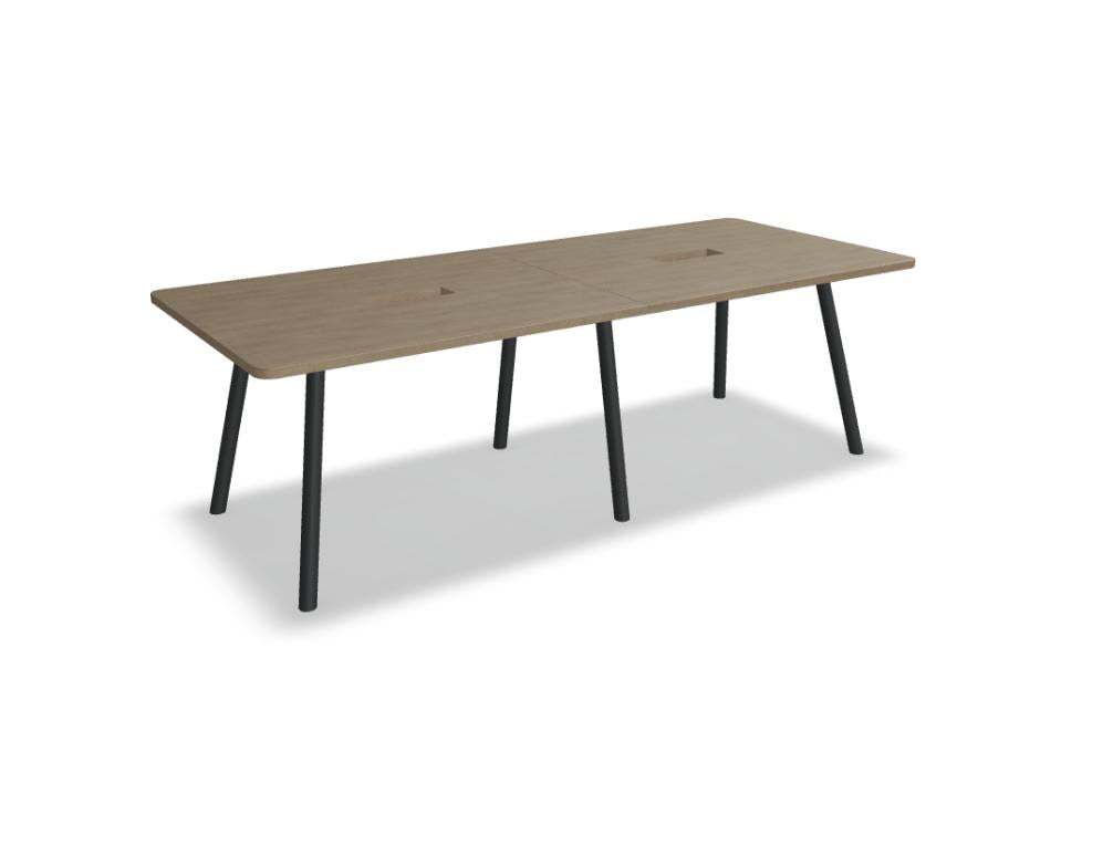 Echo ETM1024R - Tisch in Honigeiche präsentiert im Onlineshop von KAQTU Design AG. Esstisch ist von Mdd