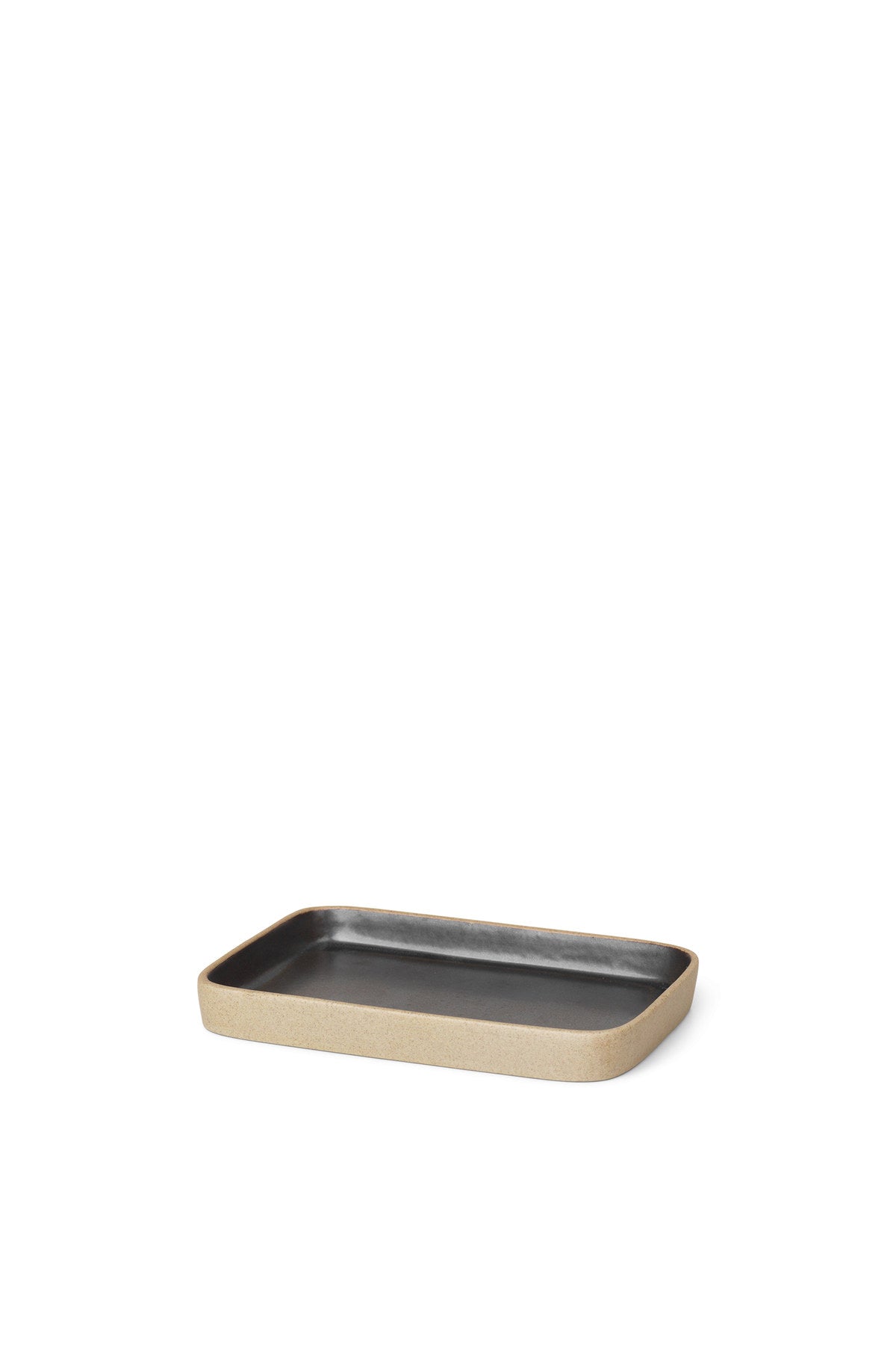 Bon Schale klein in Sand präsentiert im Onlineshop von KAQTU Design AG. Schale ist von Ferm Living