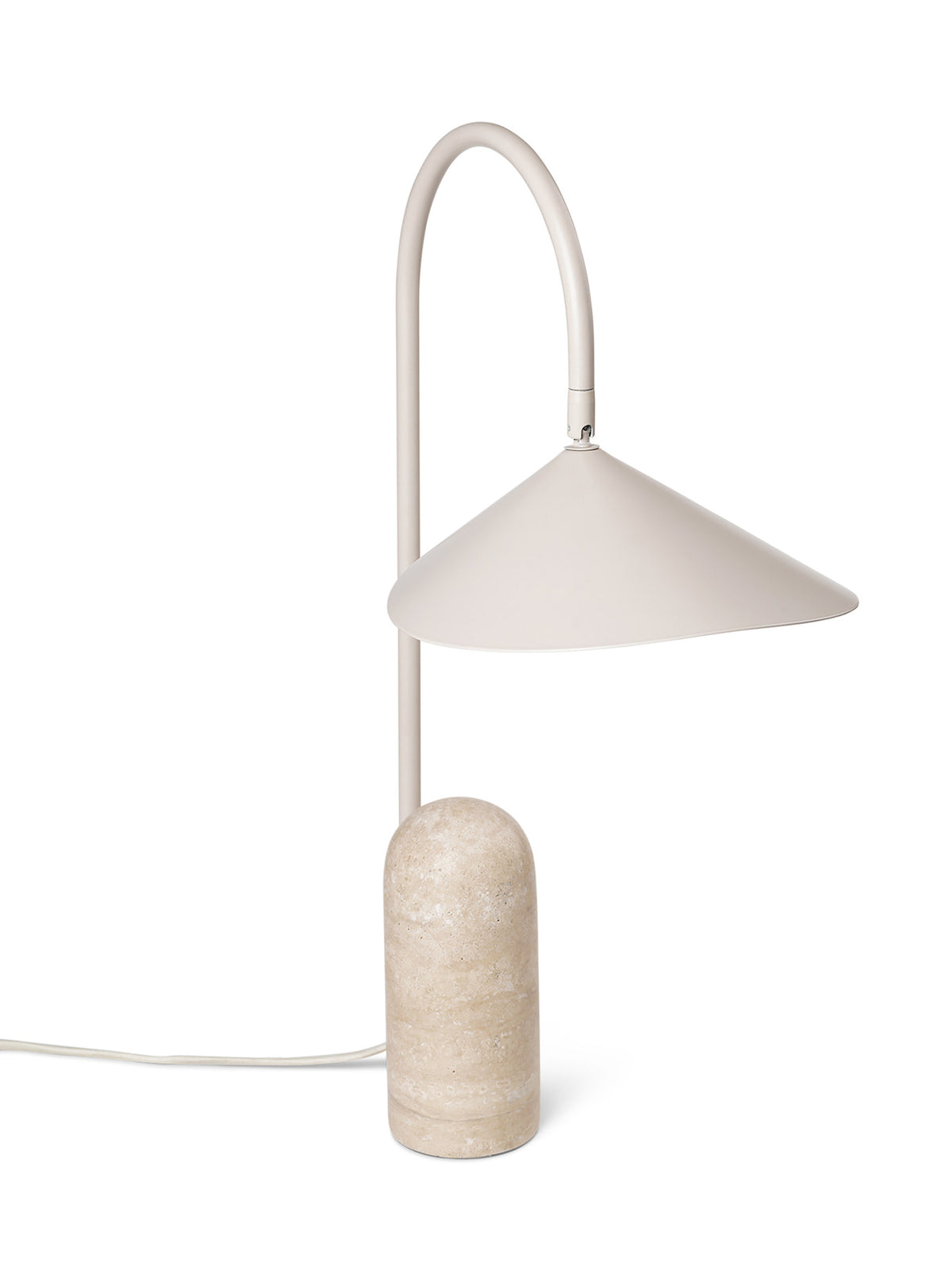 Arum Tischlampe in Kaschmir präsentiert im Onlineshop von KAQTU Design AG. Tischleuchte ist von Ferm Living