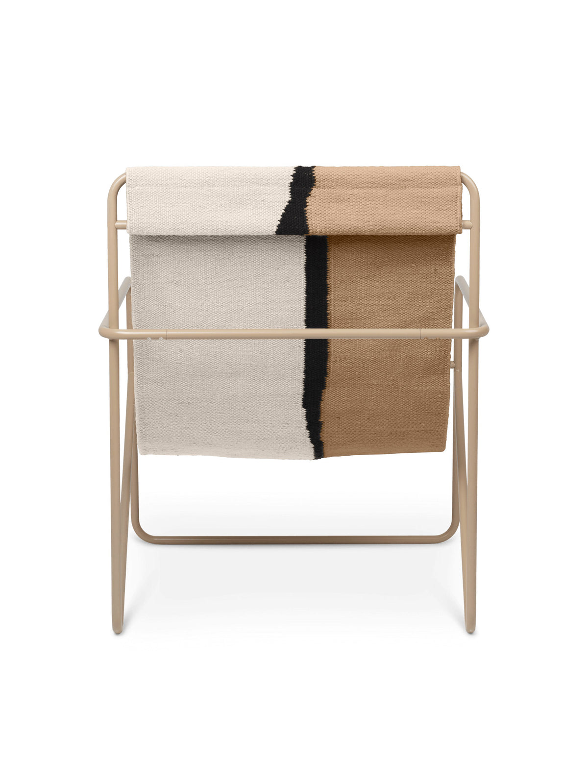 Desert Loungestuhl in Kaschmir/Soil präsentiert im Onlineshop von KAQTU Design AG. Outdoor-Sessel mit Armlehnen ist von Ferm Living