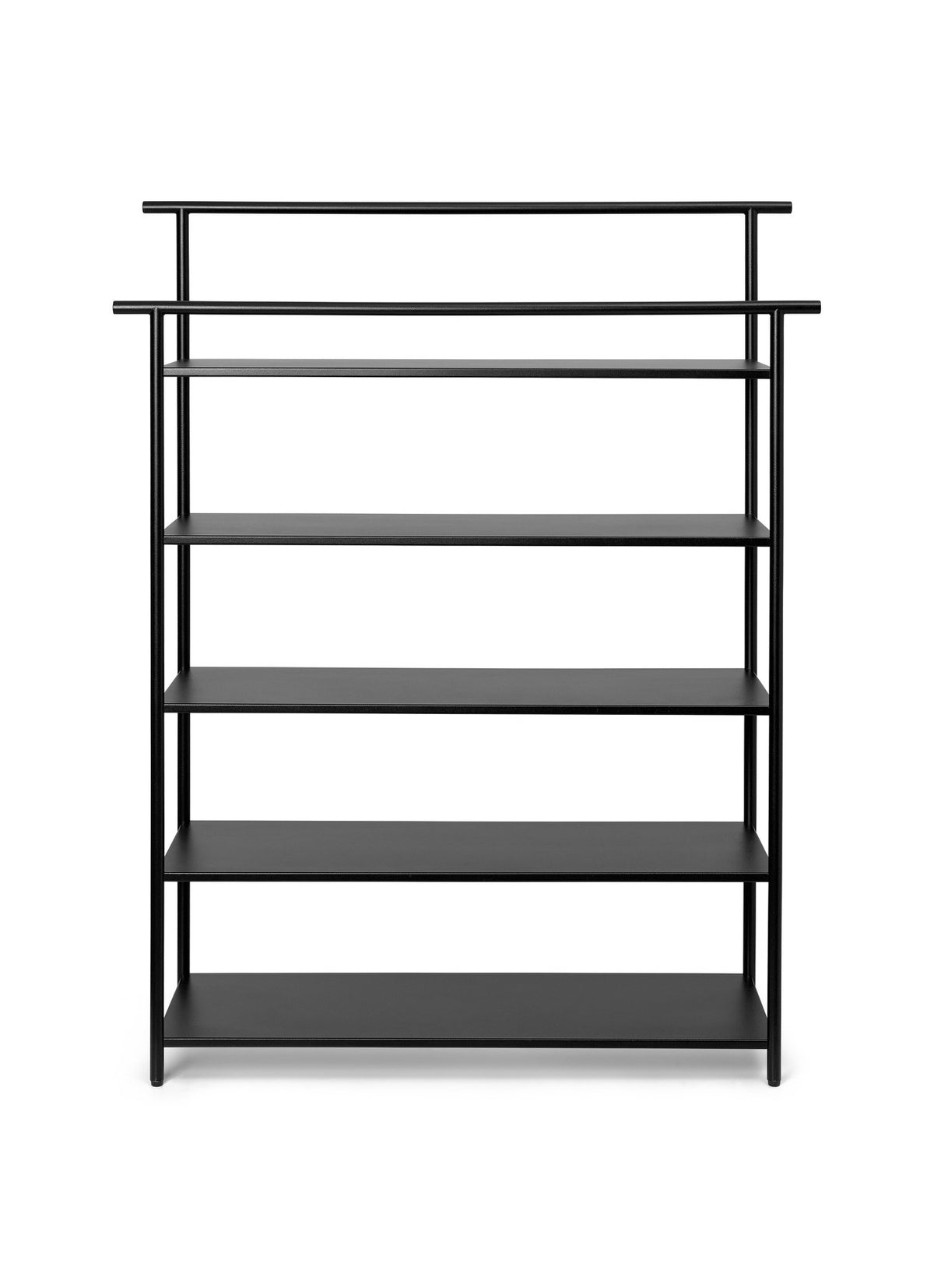 Dora Regal in Schwarz präsentiert im Onlineshop von KAQTU Design AG. Standregal ist von Ferm Living