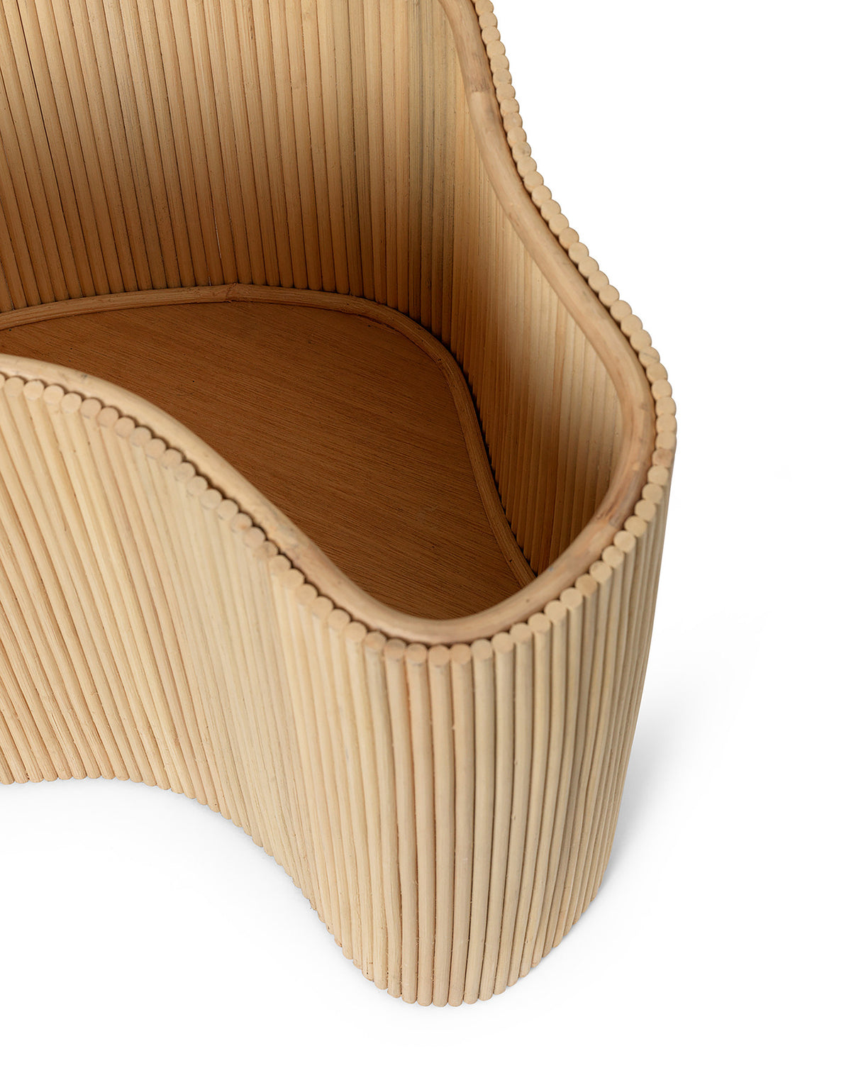 Isola Ablagetisch in Natur präsentiert im Onlineshop von KAQTU Design AG. Beistelltisch ist von Ferm Living