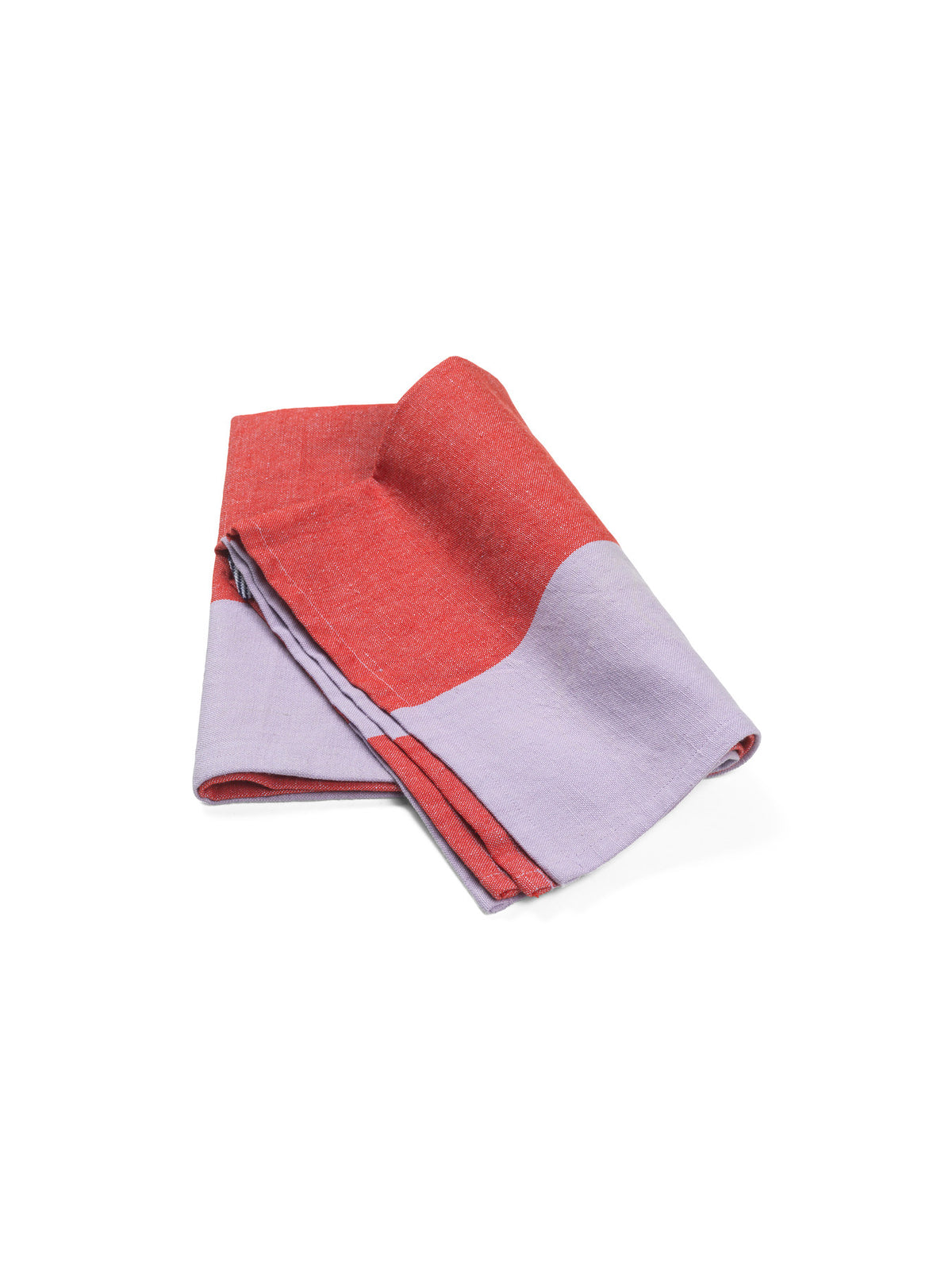 Hale Geschirrtuch in Rot / Lila präsentiert im Onlineshop von KAQTU Design AG. Küchentuch ist von Ferm Living