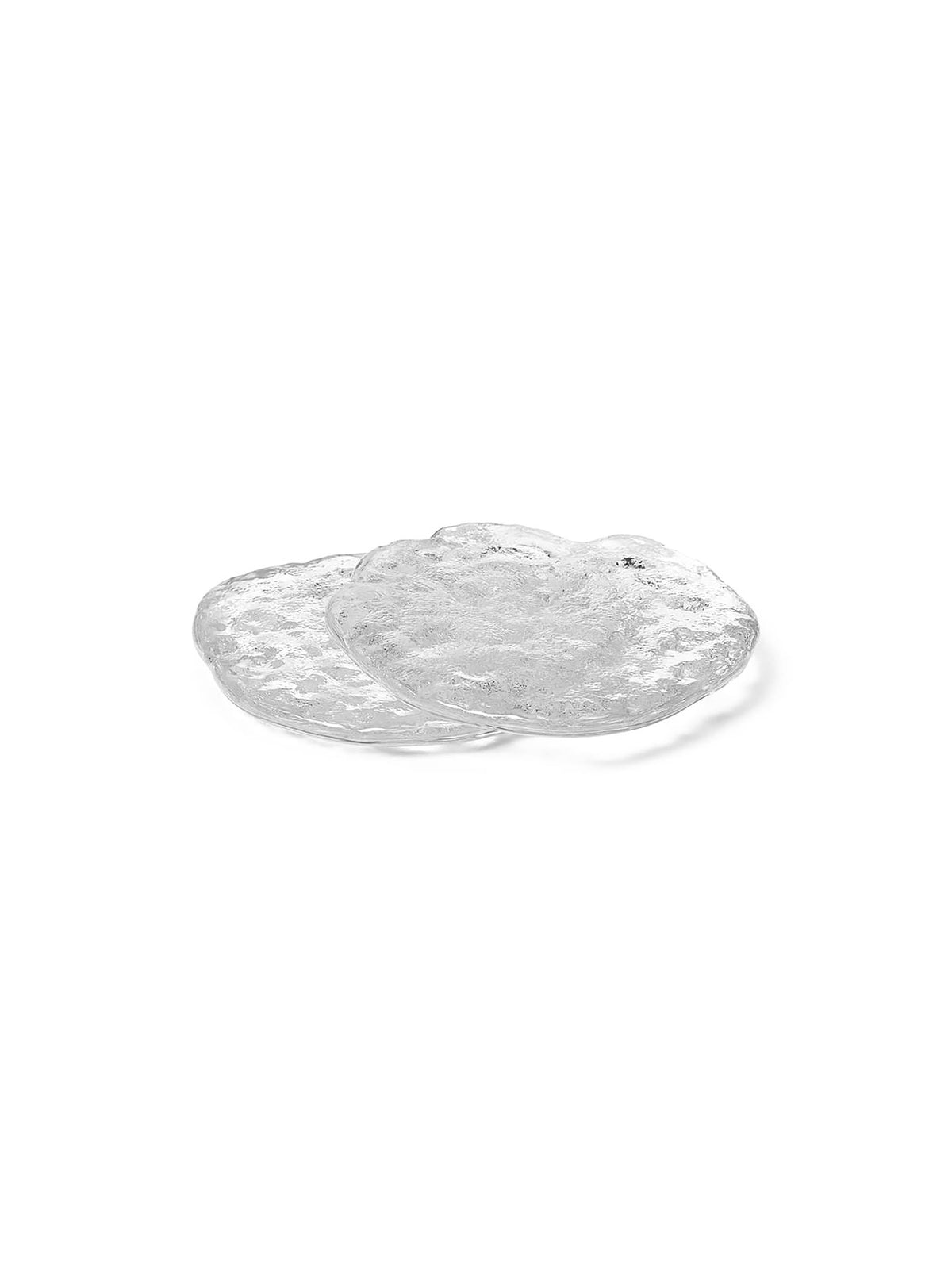Momento Glas Tablett in Klar präsentiert im Onlineshop von KAQTU Design AG. Tablett ist von Ferm Living