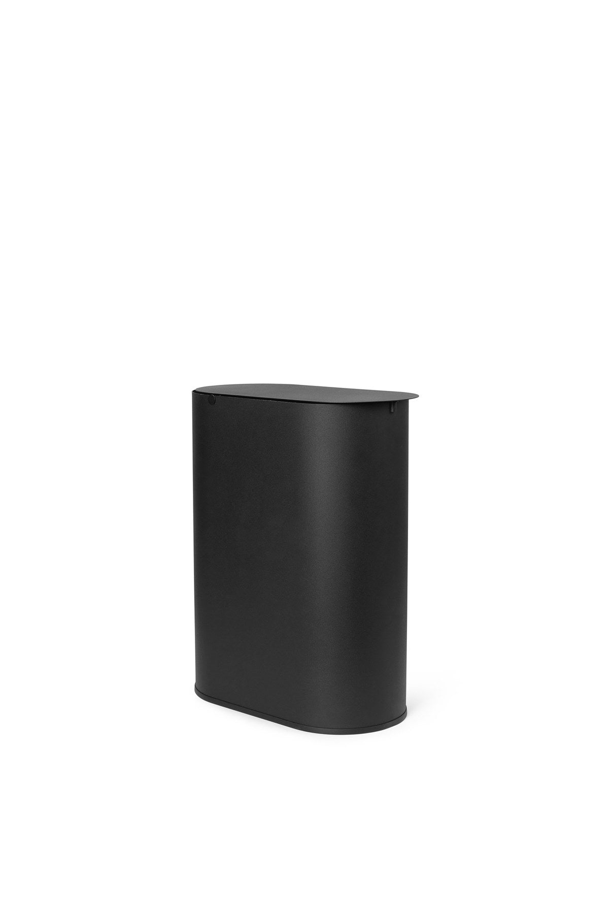 Enkel Mülleimer in Schwarz präsentiert im Onlineshop von KAQTU Design AG. Mülleimer ist von Ferm Living