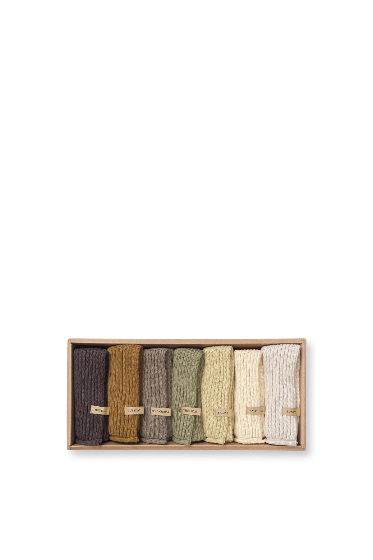 Day Tuch 7er Set in Calm präsentiert im Onlineshop von KAQTU Design AG. Geschirrtuch ist von Ferm Living