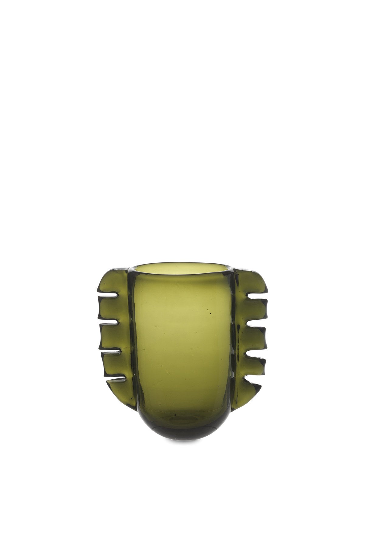 Alas Vase in Moss Green präsentiert im Onlineshop von KAQTU Design AG. Vase ist von Ferm Living