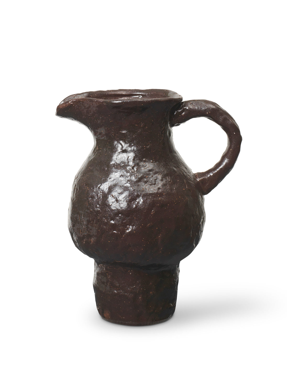 Doro Jug in Coffee präsentiert im Onlineshop von KAQTU Design AG. Kanne ist von Ferm Living