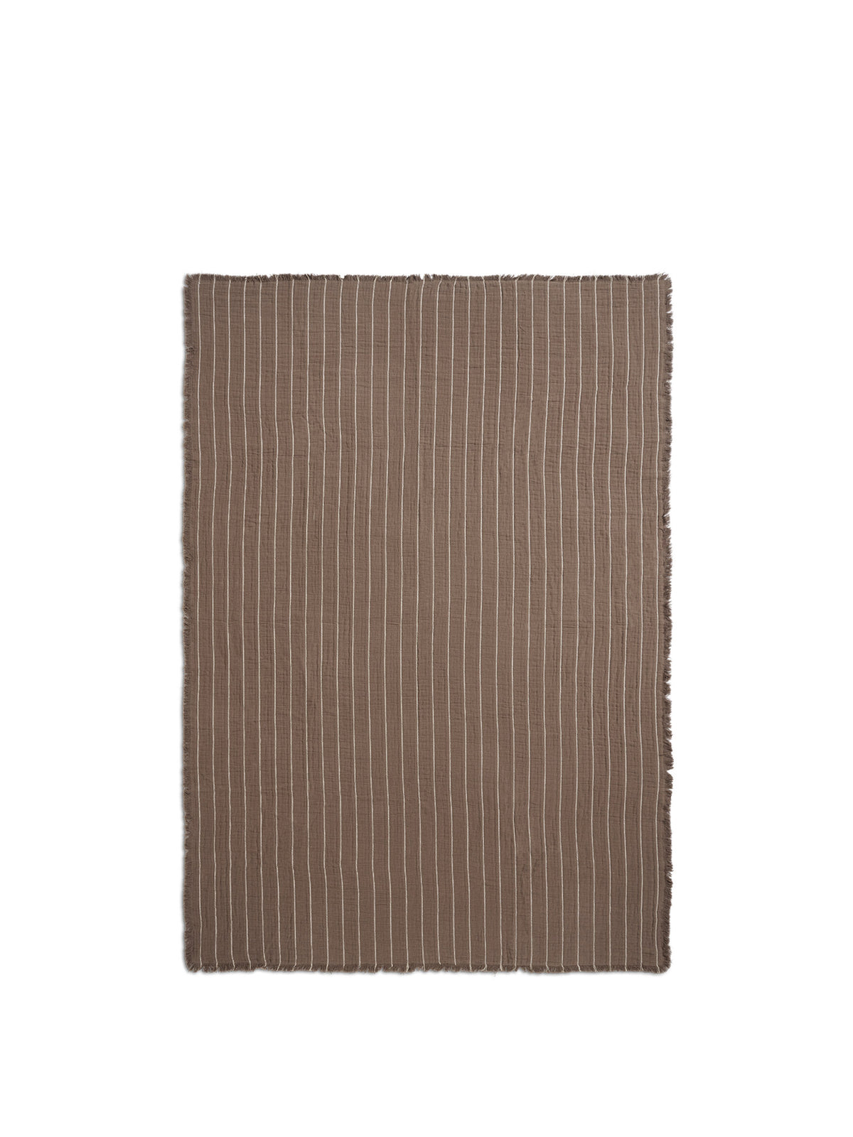 Aires Bettüberwurf Single in Stone präsentiert im Onlineshop von KAQTU Design AG. Wolldecke ist von Ferm Living