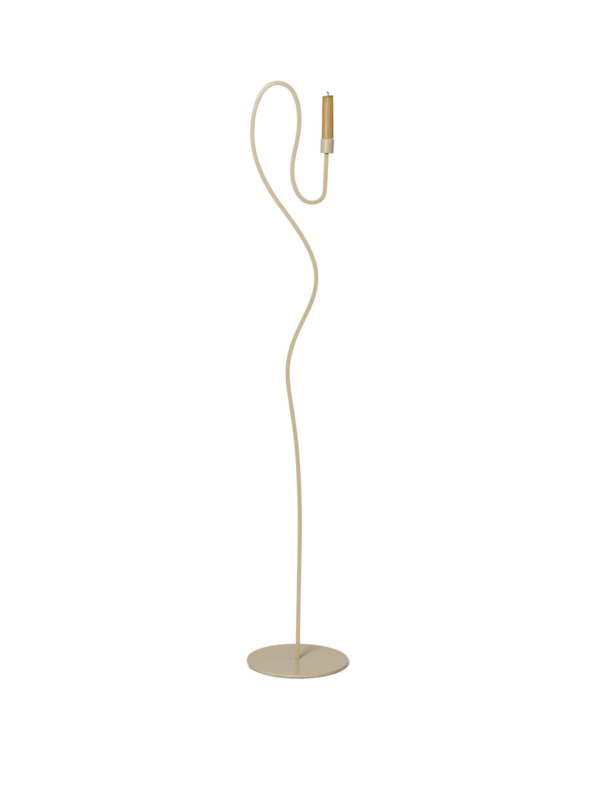 Valse Floor Kerzenhalter in Cashmere präsentiert im Onlineshop von KAQTU Design AG. Kerzenständer ist von Ferm Living