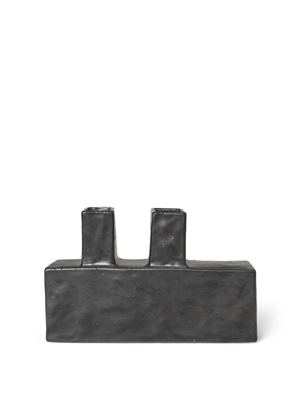 Koa Vase H17 in Black präsentiert im Onlineshop von KAQTU Design AG. Vase ist von Ferm Living