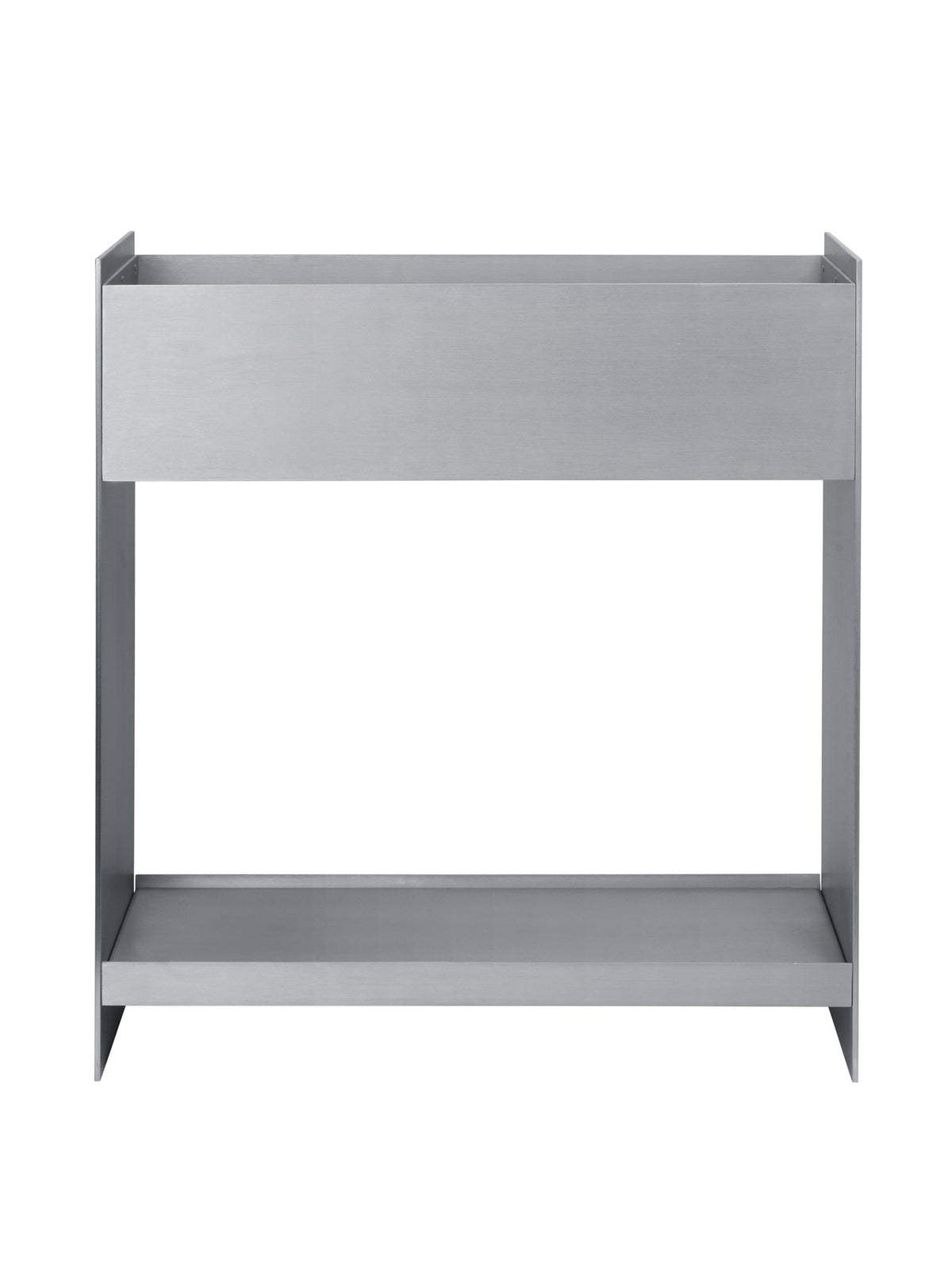 Lager Plant Box in Aluminium präsentiert im Onlineshop von KAQTU Design AG. Pflanzentopf Outdoor ist von Ferm Living