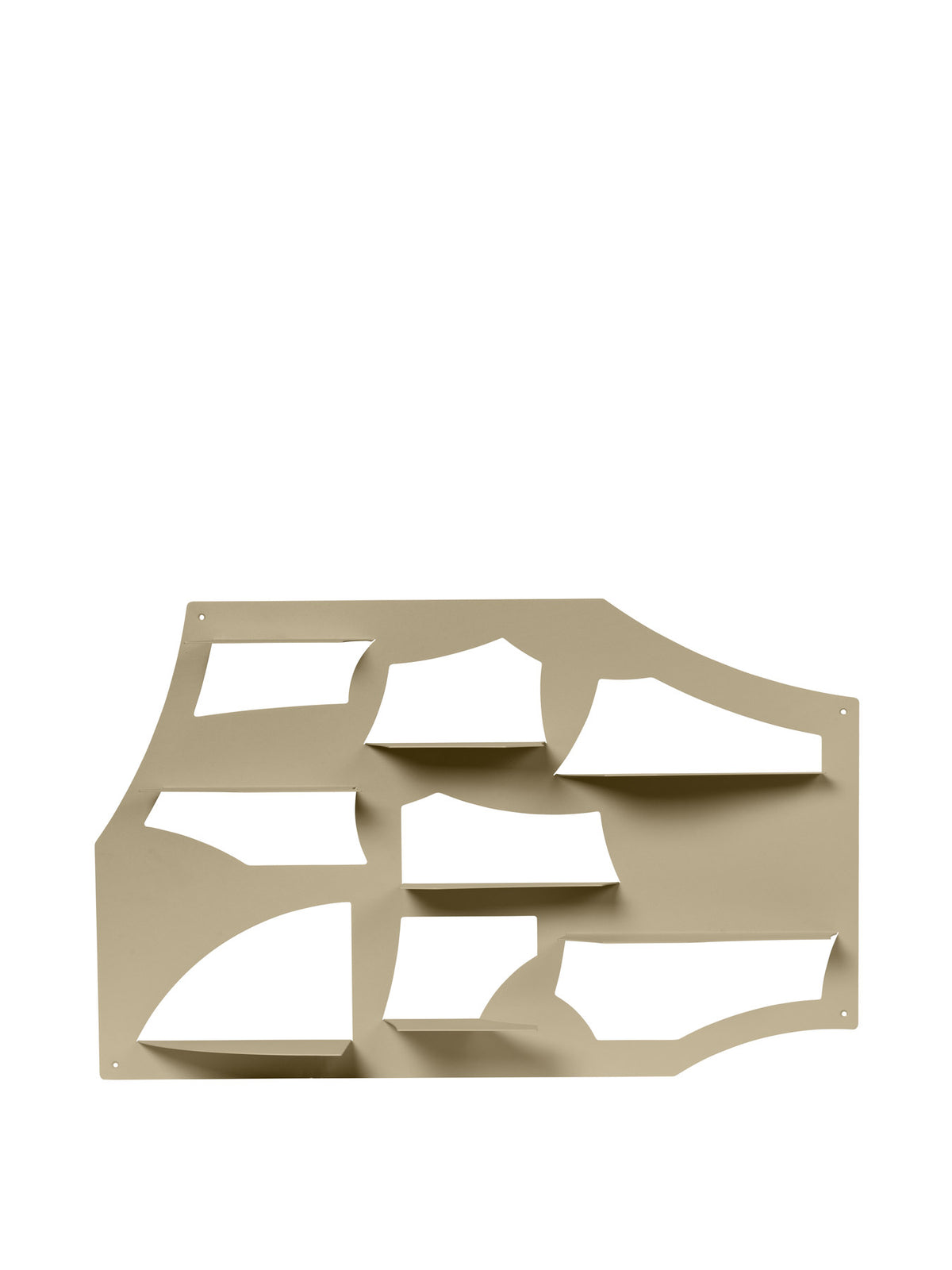 Leta Regal in Kaschmir präsentiert im Onlineshop von KAQTU Design AG. Wandregal ist von Ferm Living