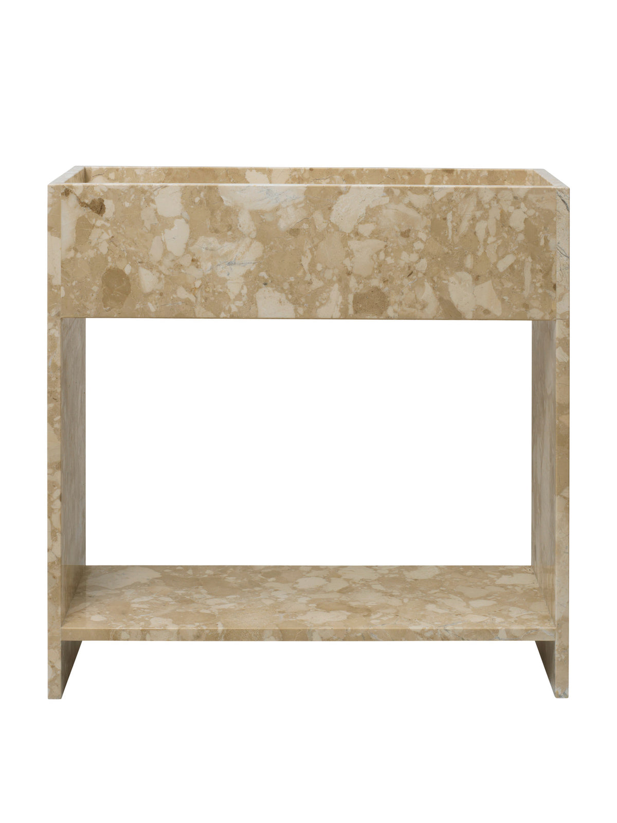 Stone Plant Box in Sand präsentiert im Onlineshop von KAQTU Design AG. Pflanzentopf Outdoor ist von Ferm Living