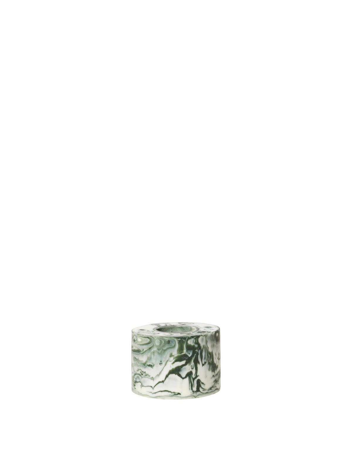 Mist Zahnbürstenhalter Single in Smaragdgrün Cremeweiss präsentiert im Onlineshop von KAQTU Design AG. Badzubehör ist von Ferm Living