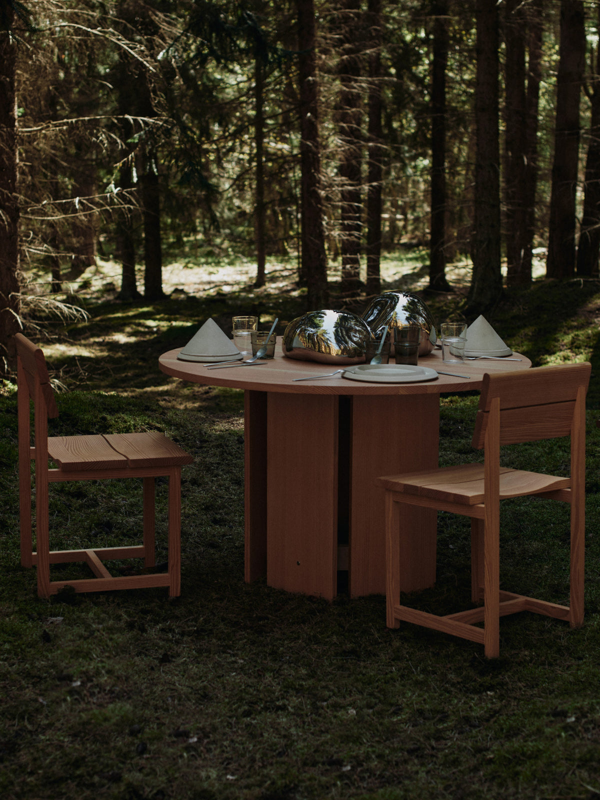 Bellure Stück in Silber präsentiert im Onlineshop von KAQTU Design AG. Deko ist von Ferm Living