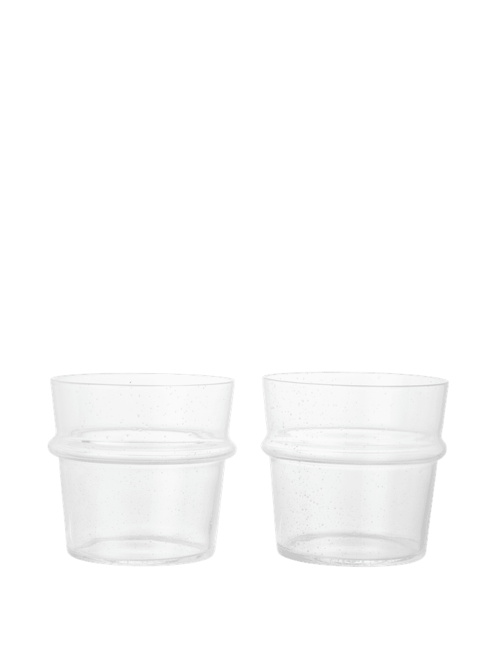 Boya Gläser Low Set aus 2 in Klar präsentiert im Onlineshop von KAQTU Design AG. Kitchen ist von Ferm Living