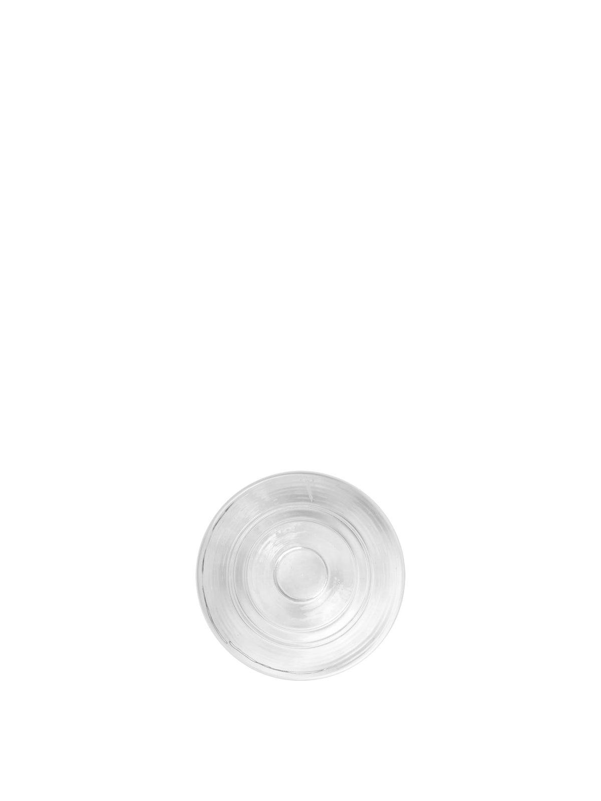 Gradia Candle Holder Round in Clear präsentiert im Onlineshop von KAQTU Design AG. Kerzenständer ist von Ferm Living