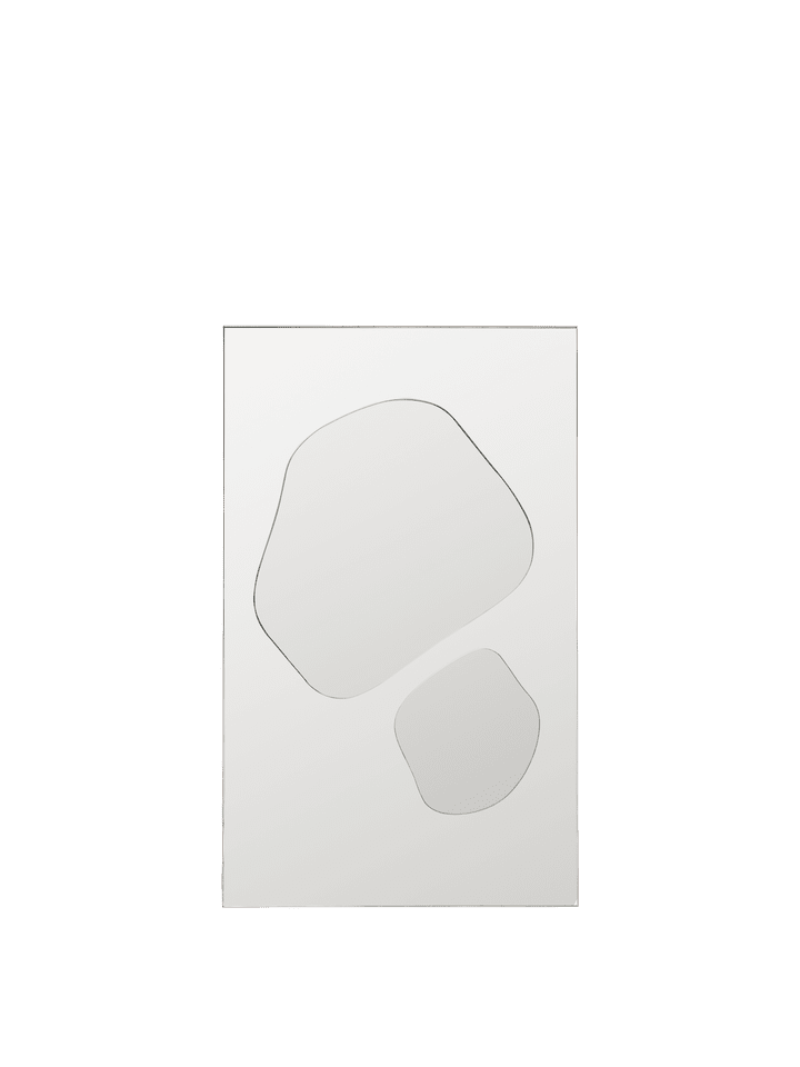 Folia Spiegel H82 in Silver präsentiert im Onlineshop von KAQTU Design AG. Wandspiegel ist von Ferm Living