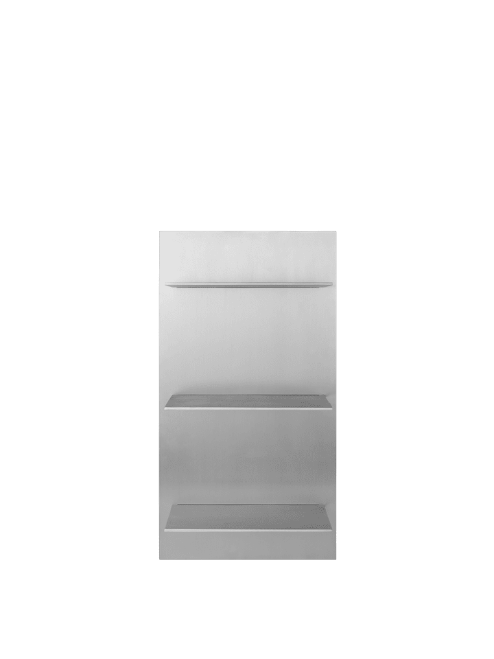 Lager Wandregal Triple Small in Aluminium präsentiert im Onlineshop von KAQTU Design AG. Wandregal ist von Ferm Living