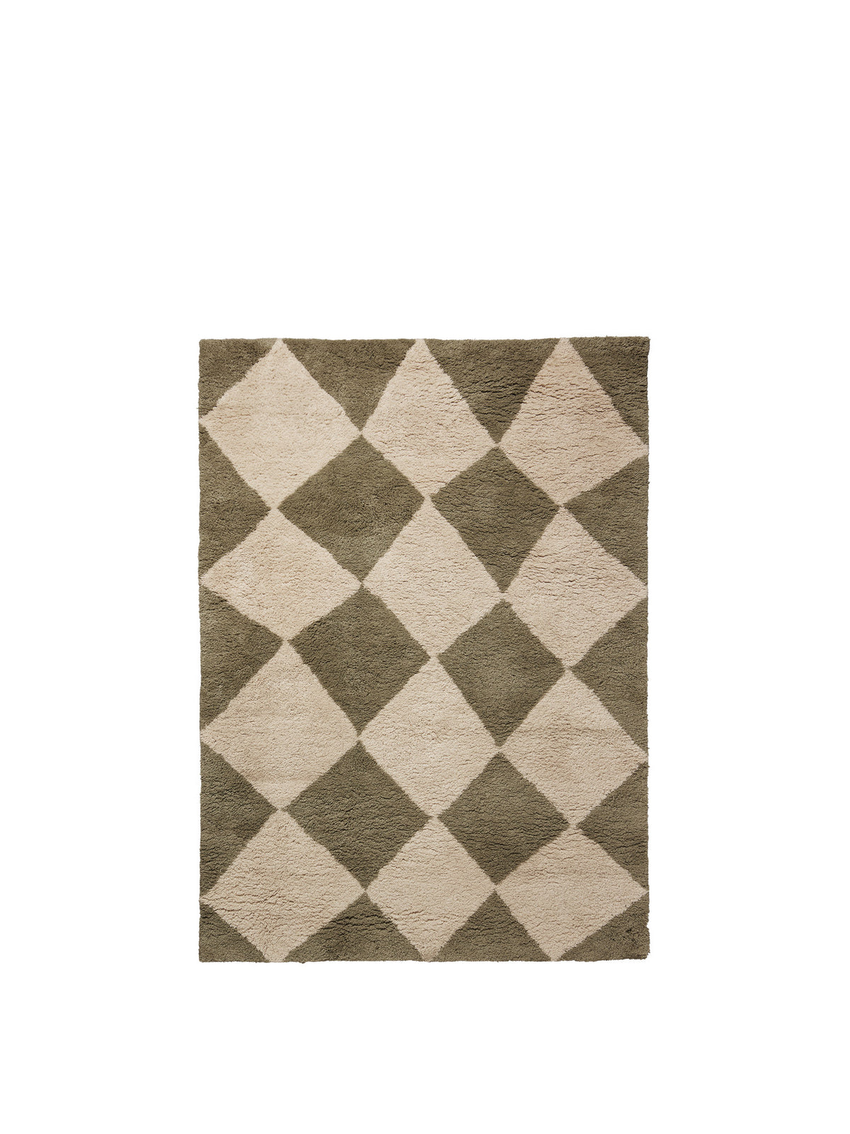 Tilt Rug 140 x 200 in Elm Green präsentiert im Onlineshop von KAQTU Design AG. Teppich ist von Ferm Living