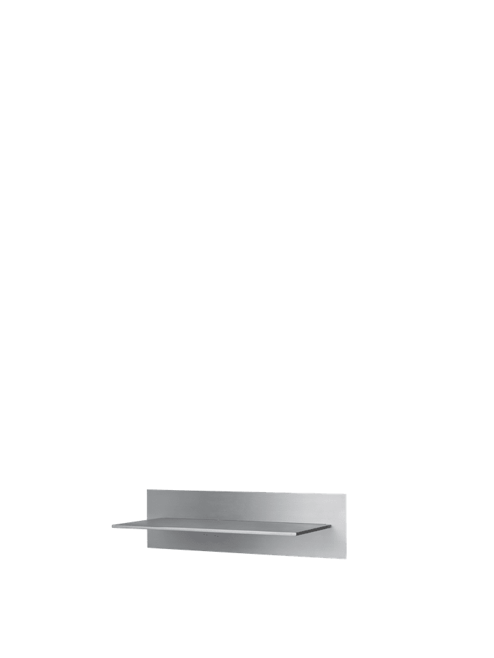 Lager Wandregal Single 35 in Aluminium präsentiert im Onlineshop von KAQTU Design AG. Wandregal ist von Ferm Living