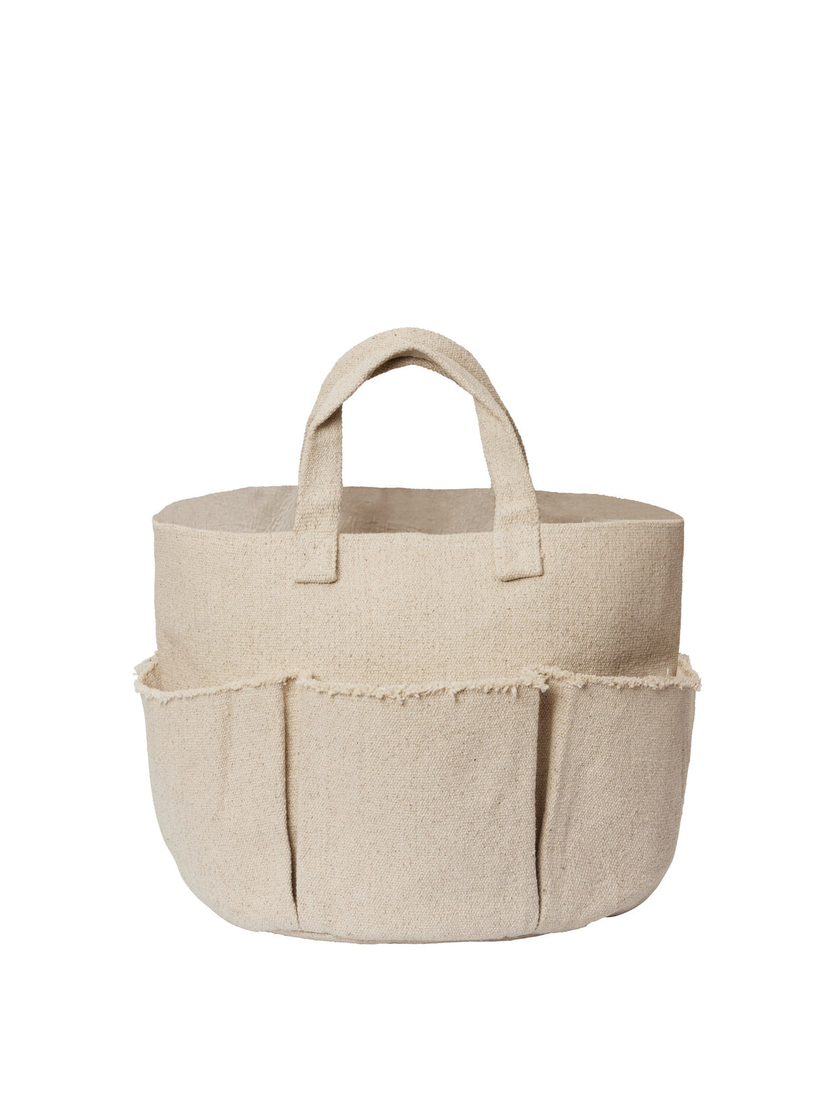 Hokan Textile Storage Ø30 in Natural präsentiert im Onlineshop von KAQTU Design AG. Aufbewahrungsbox ist von Ferm Living