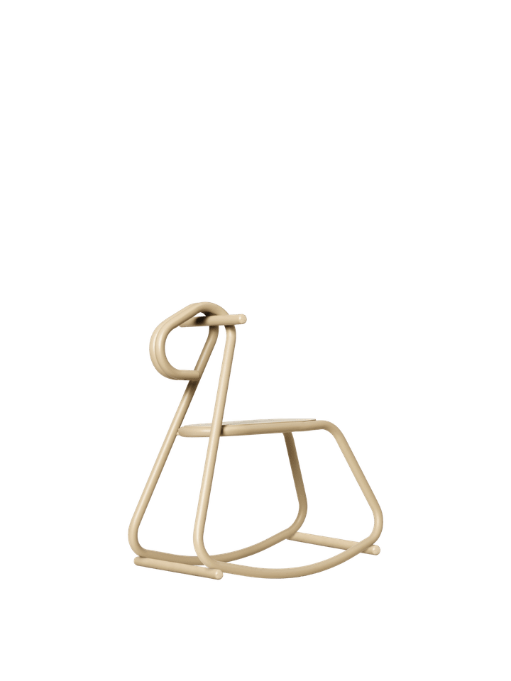 Lussi Rocking Horse in Cashmere präsentiert im Onlineshop von KAQTU Design AG. Spiele Kids ist von Ferm Living