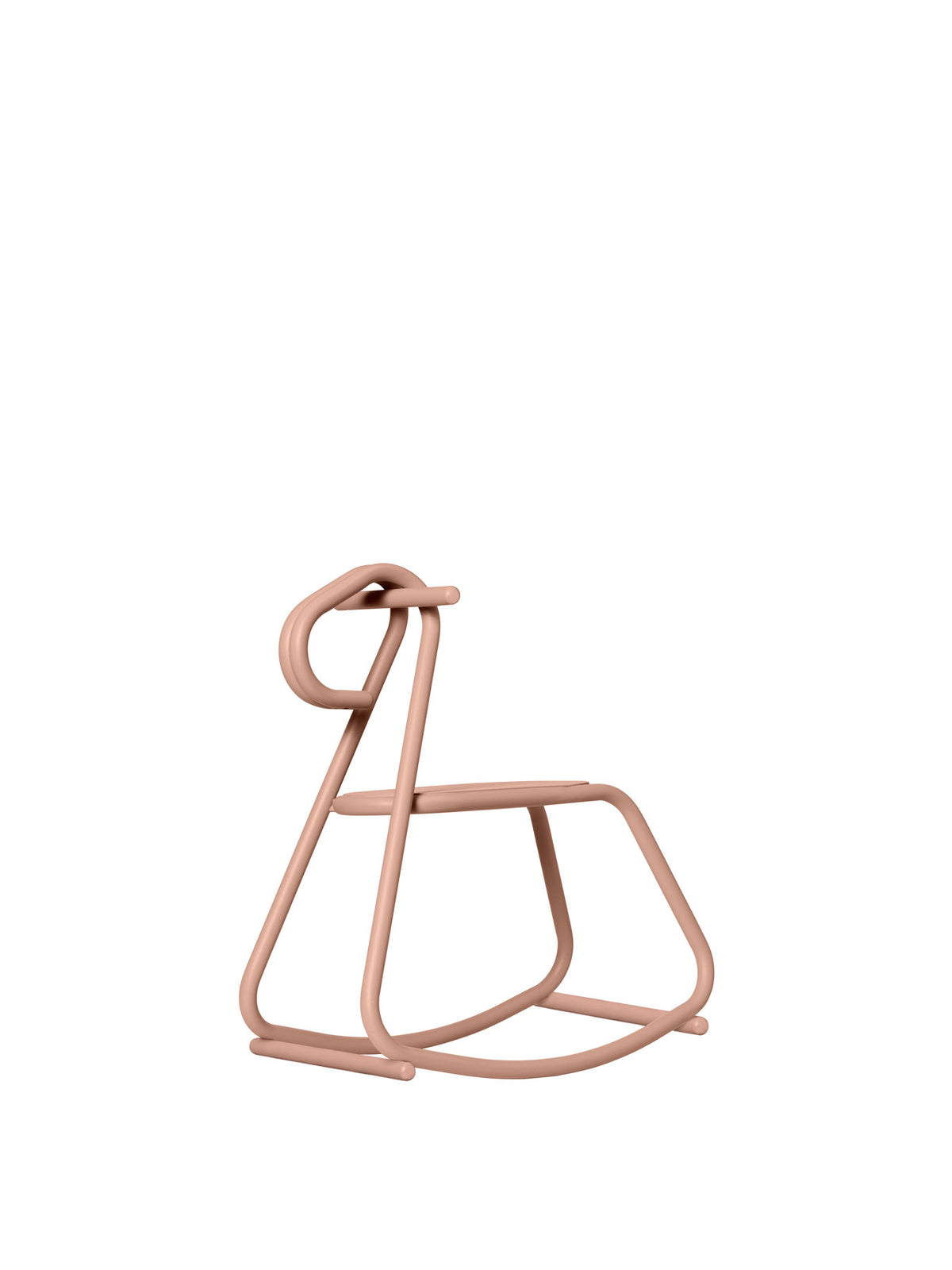 Lussi Rocking Horse in Rose präsentiert im Onlineshop von KAQTU Design AG. Spiele Kids ist von Ferm Living