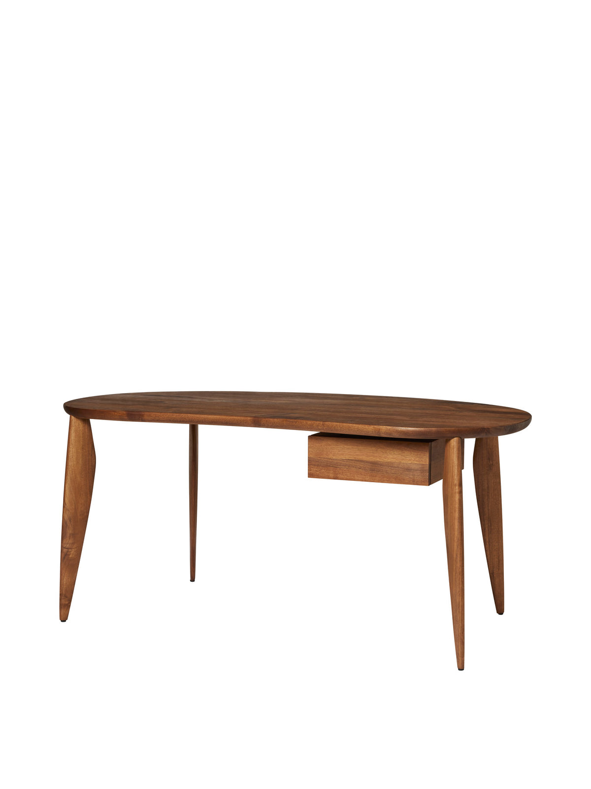 Feve Schreibtisch in Walnut präsentiert im Onlineshop von KAQTU Design AG. Schreibtisch ist von Ferm Living