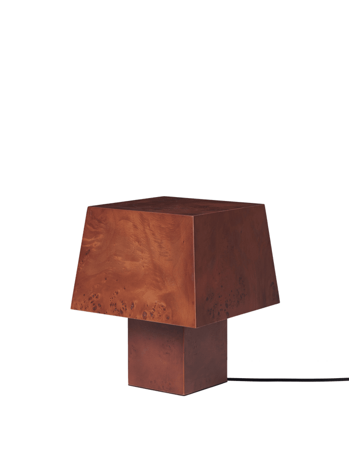 Burl Tischlampe in Dark Stained Burl präsentiert im Onlineshop von KAQTU Design AG. Tischleuchte ist von Ferm Living