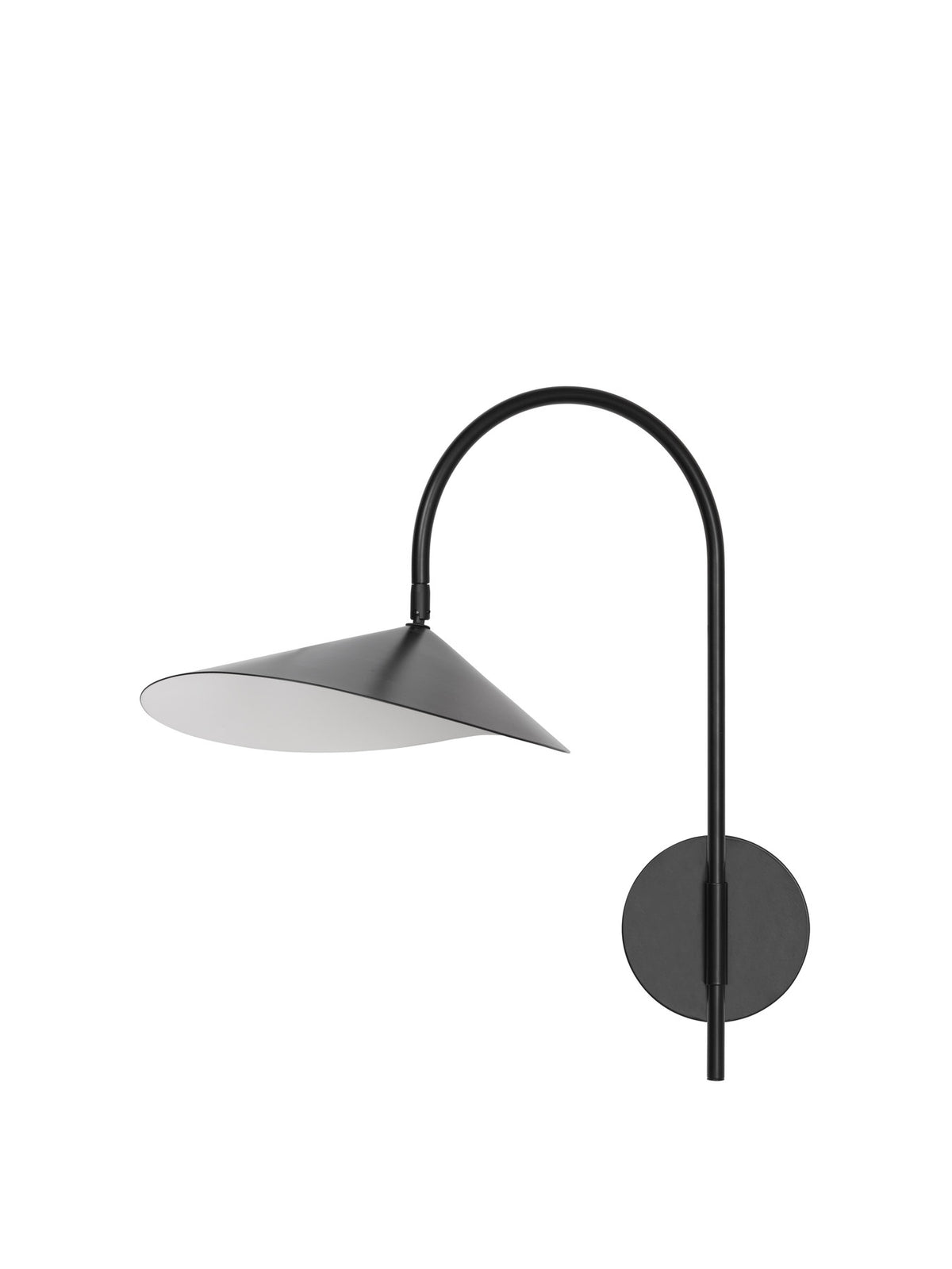 Arum Swivel Wandleuchte Hardwired in Black präsentiert im Onlineshop von KAQTU Design AG. Wandleuchte ist von Ferm Living