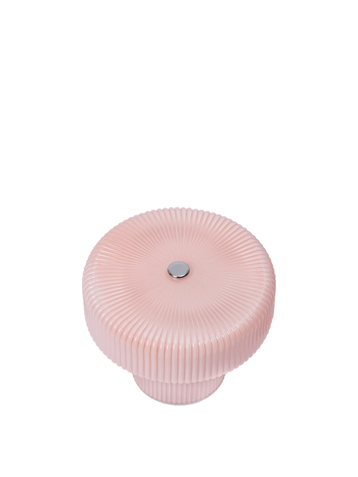 Moderne tragbare Tischlampe H10 von Ferm Living in zartem Pale Rose, perfekt für gemütliche Abende und stilvolle Akzente in jedem Raum.