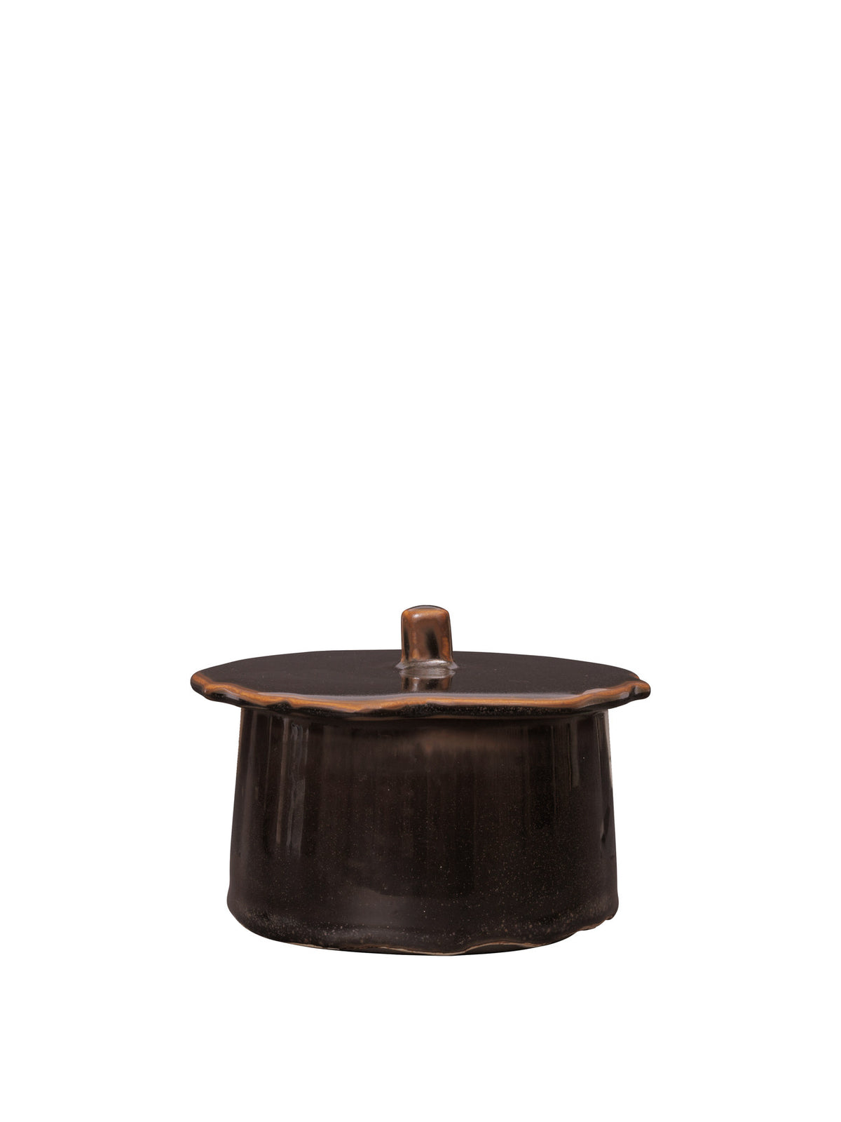 Marnen Jar H7 in Carob Brown präsentiert im Onlineshop von KAQTU Design AG. Vase ist von Ferm Living