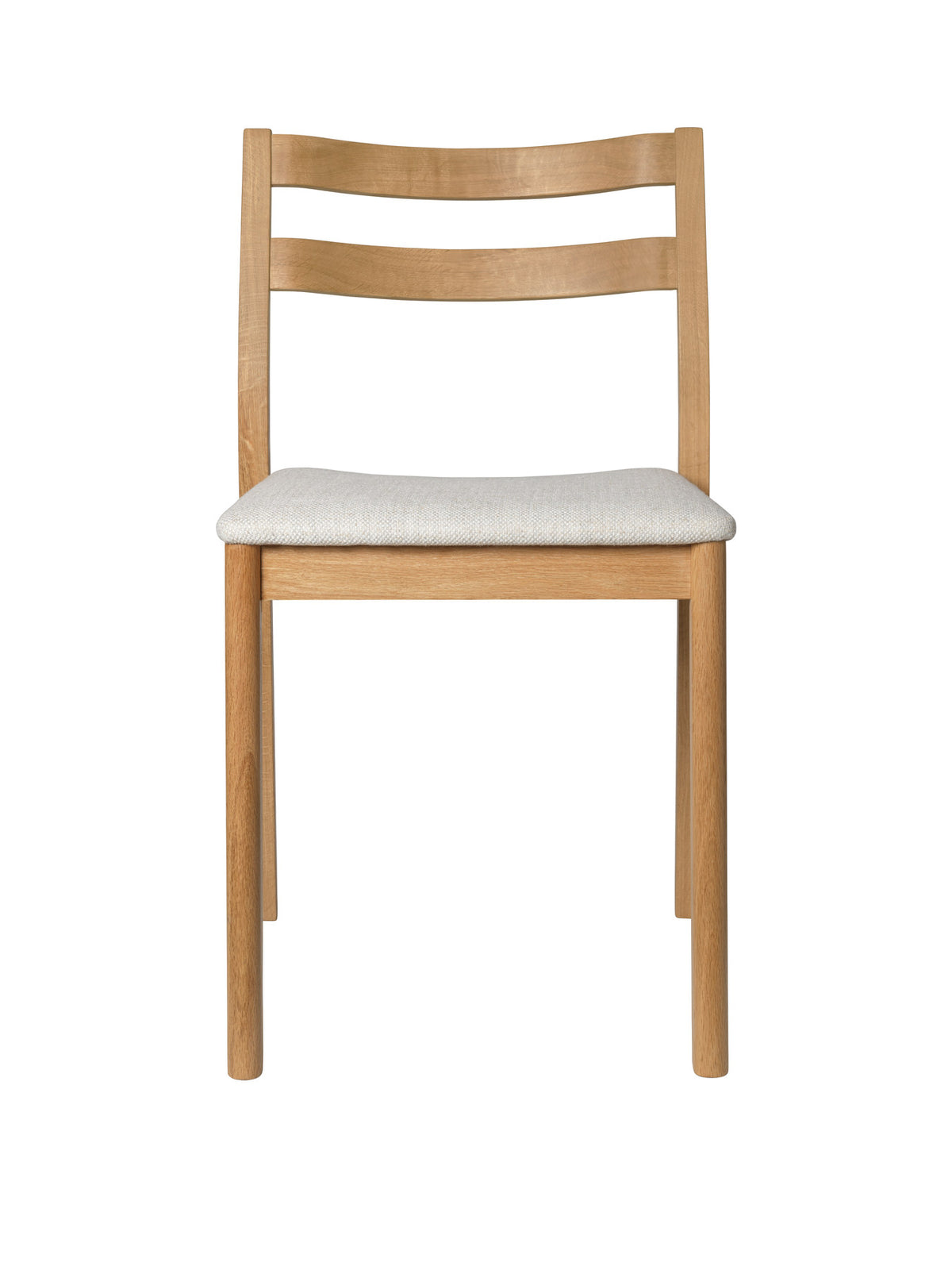 Boda Esszimmerstuhl Staple Seat Upholstered in Natural Oak/Off-white präsentiert im Onlineshop von KAQTU Design AG. Stuhl ist von Ferm Living