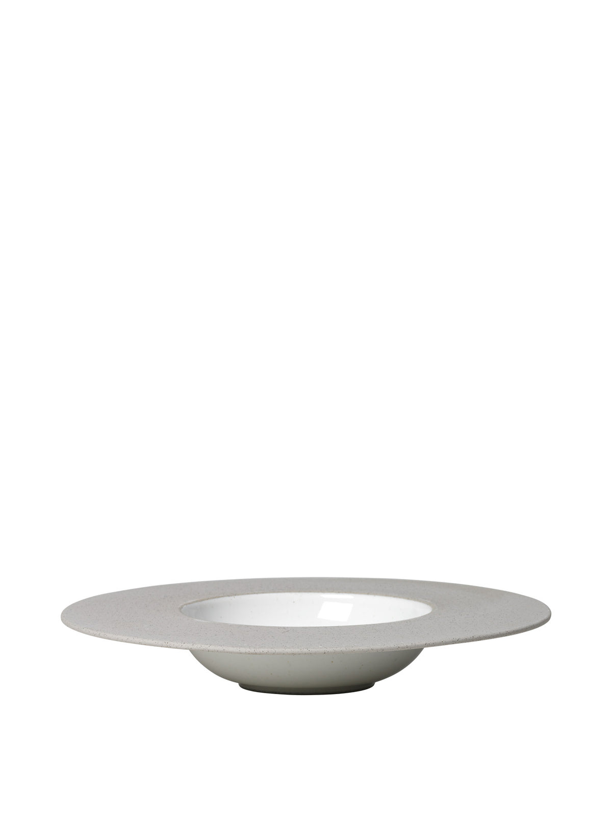 Sonae Bowl 30 in Grey/White präsentiert im Onlineshop von KAQTU Design AG. Schüssel ist von Ferm Living