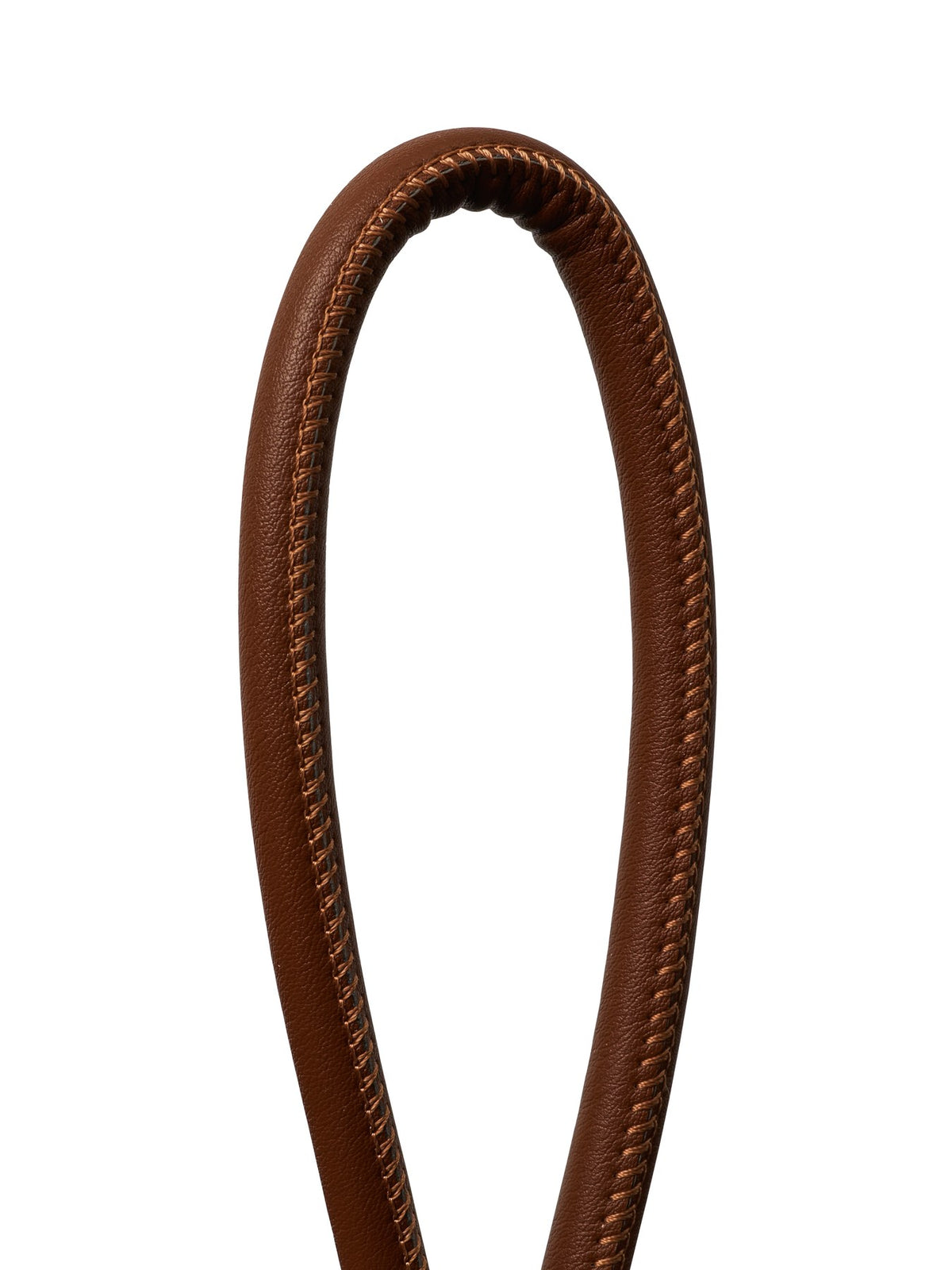 Runder Türstopper aus massivem Travertin mit Ledergriff, Farbe Travertin, Durchmesser 14 cm, Höhe 7.8 cm, Deko-Objekt von Ferm Living.