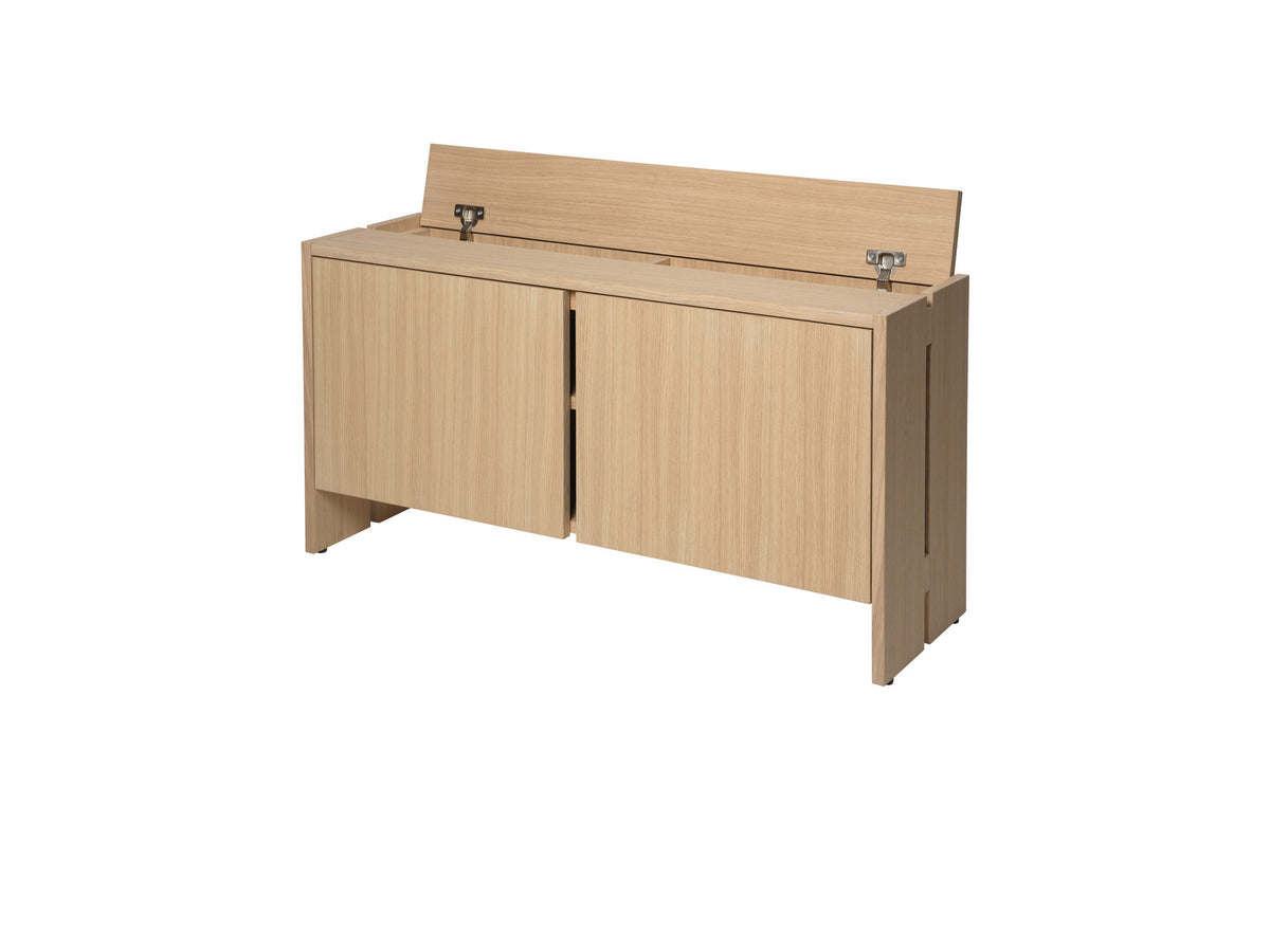Parcel Hallway Sideboard H50 in Natural Oak präsentiert im Onlineshop von KAQTU Design AG. Sideboard ist von Ferm Living