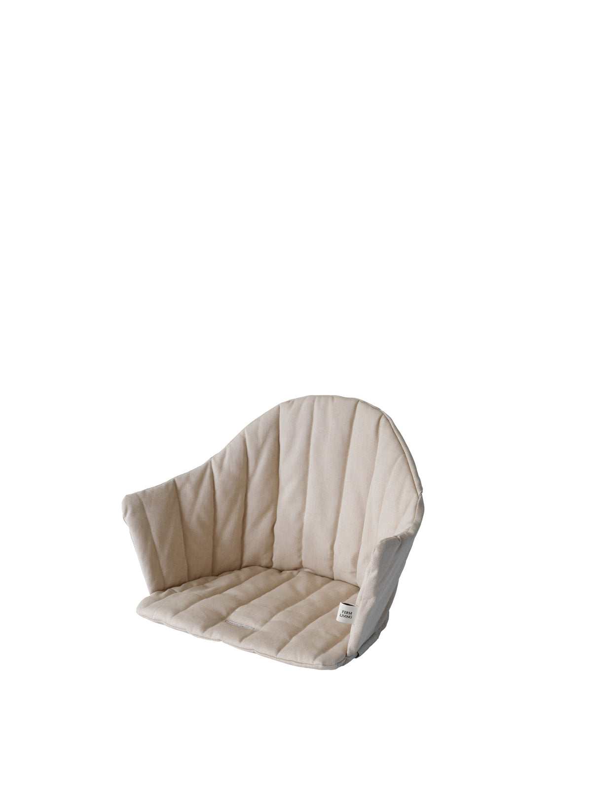Muru High Chair Cushion in Sand präsentiert im Onlineshop von KAQTU Design AG. Sitzkissen ist von Ferm Living