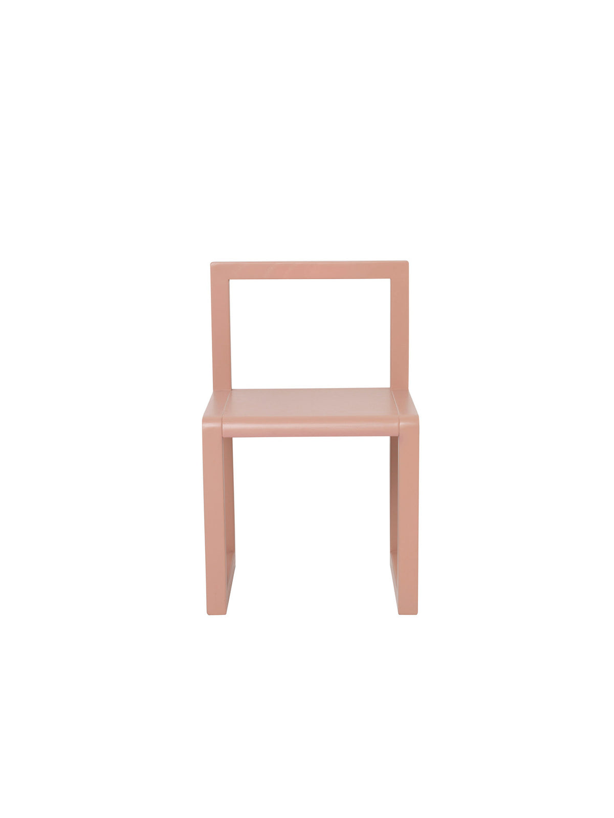 Little Architect Stuhl in Rosa präsentiert im Onlineshop von KAQTU Design AG. Stuhl ist von Ferm Living
