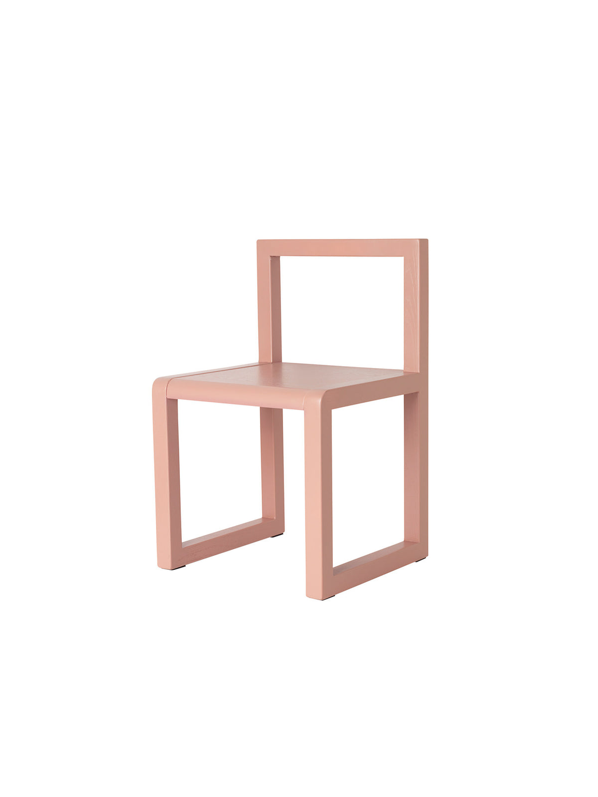 Little Architect Stuhl in Rosa präsentiert im Onlineshop von KAQTU Design AG. Stuhl ist von Ferm Living