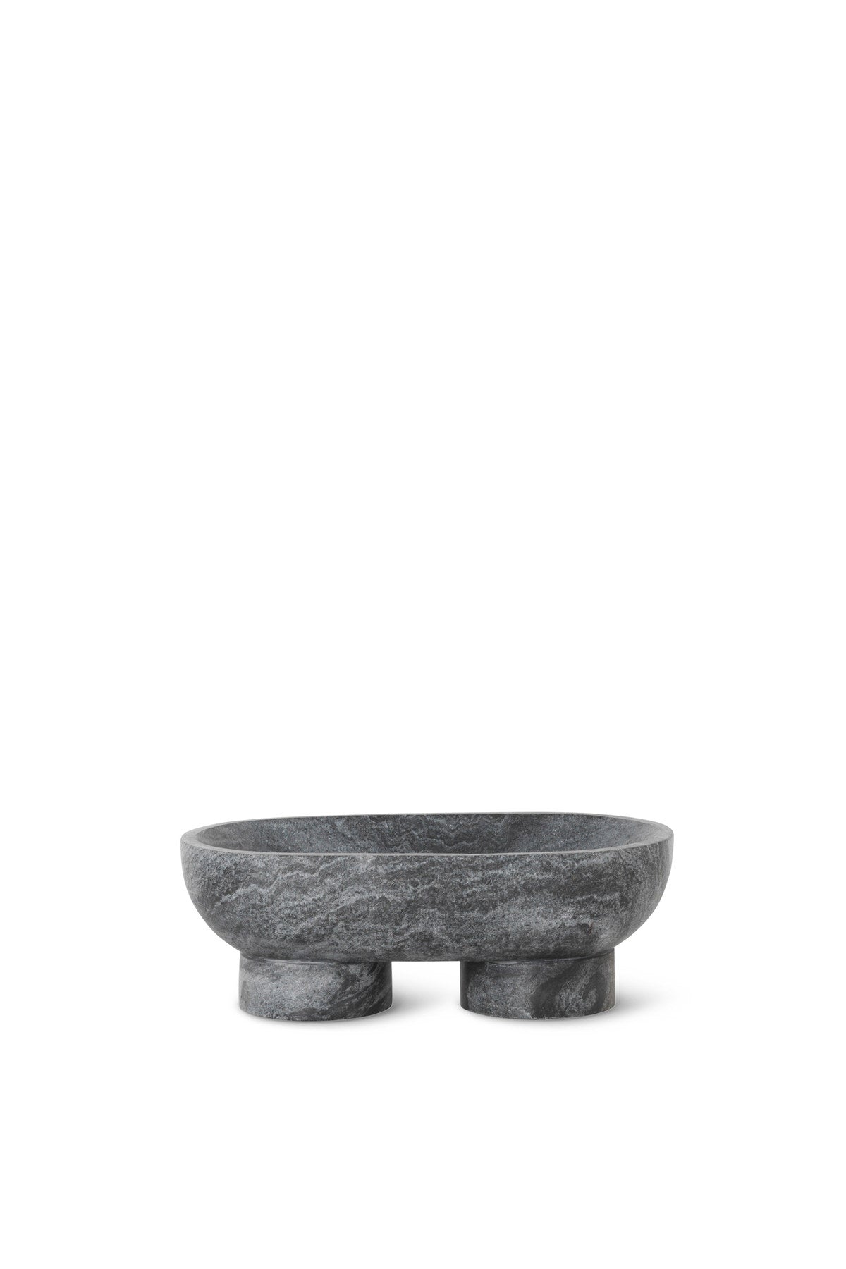 Alza Schale in Schwarz präsentiert im Onlineshop von KAQTU Design AG. Schalen ist von Ferm Living