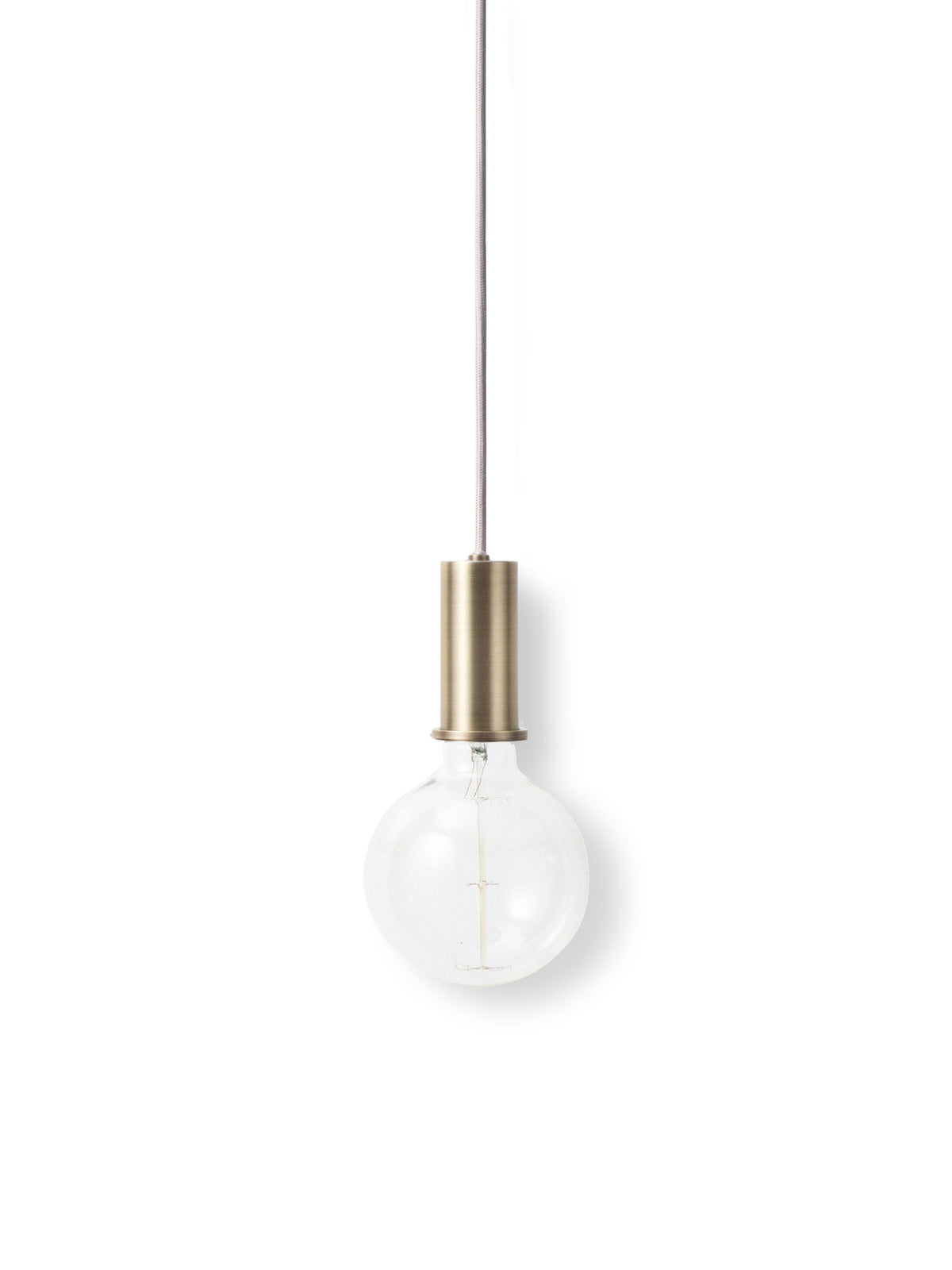 Collect Pendellampe tief in Messing präsentiert im Onlineshop von KAQTU Design AG. Pendelleuchte ist von Ferm Living