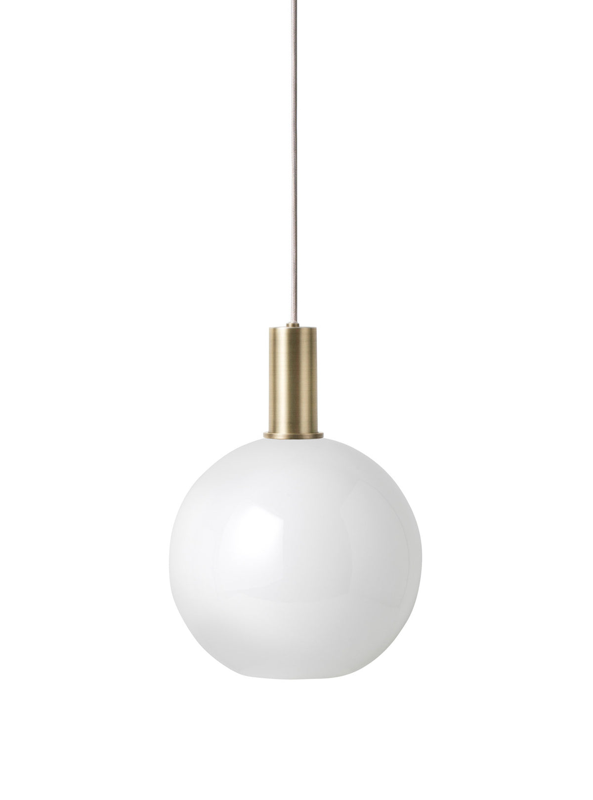 Collect Pendellampe tief in Messing präsentiert im Onlineshop von KAQTU Design AG. Pendelleuchte ist von Ferm Living