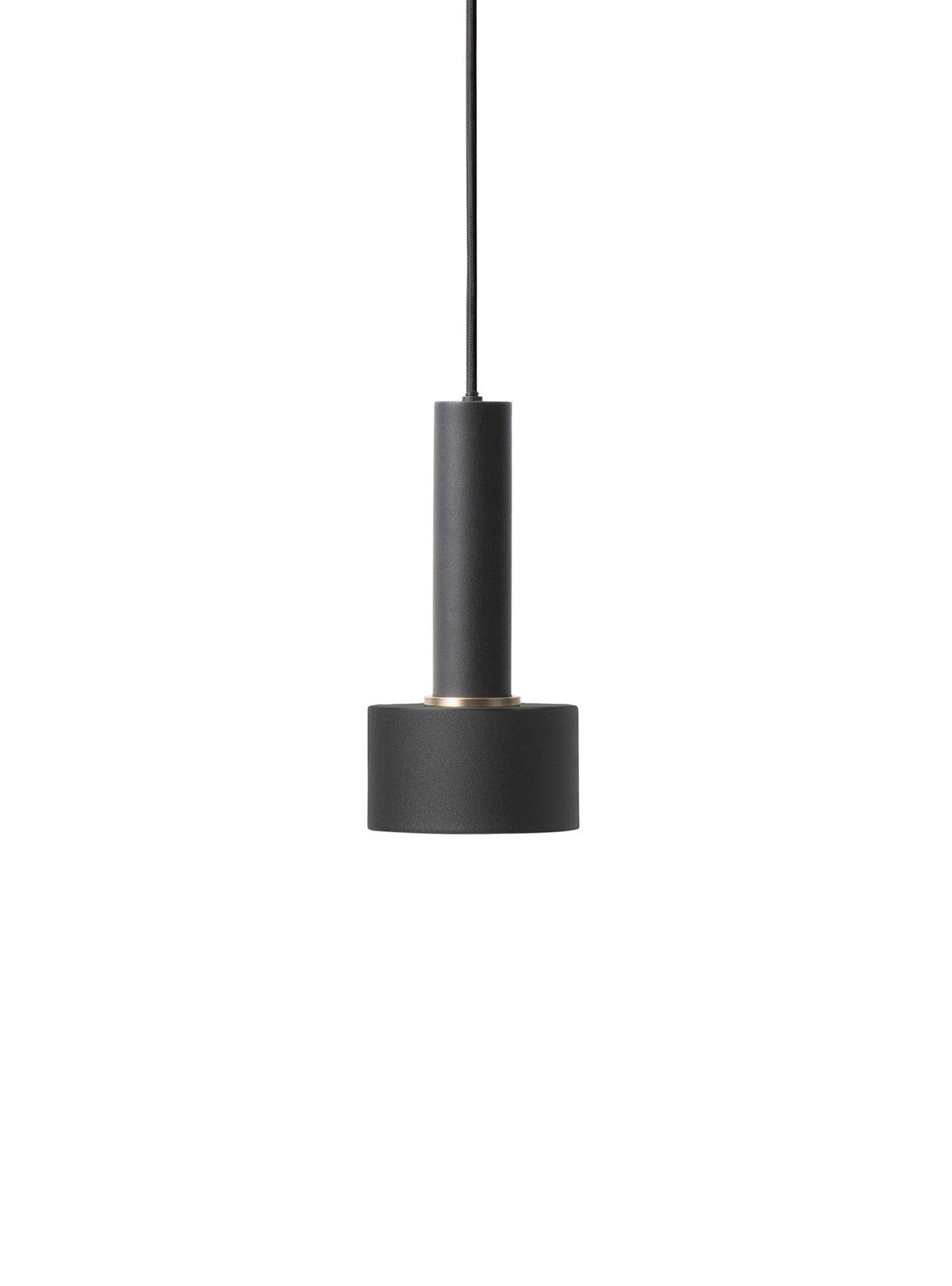 Collect Pendellampe hoch in Schwarz präsentiert im Onlineshop von KAQTU Design AG. Pendelleuchte ist von Ferm Living
