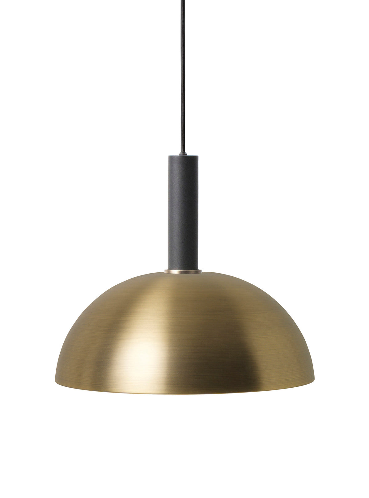 Collect Lampenschirm Hoop in Messing präsentiert im Onlineshop von KAQTU Design AG. Lampenschirm ist von Ferm Living