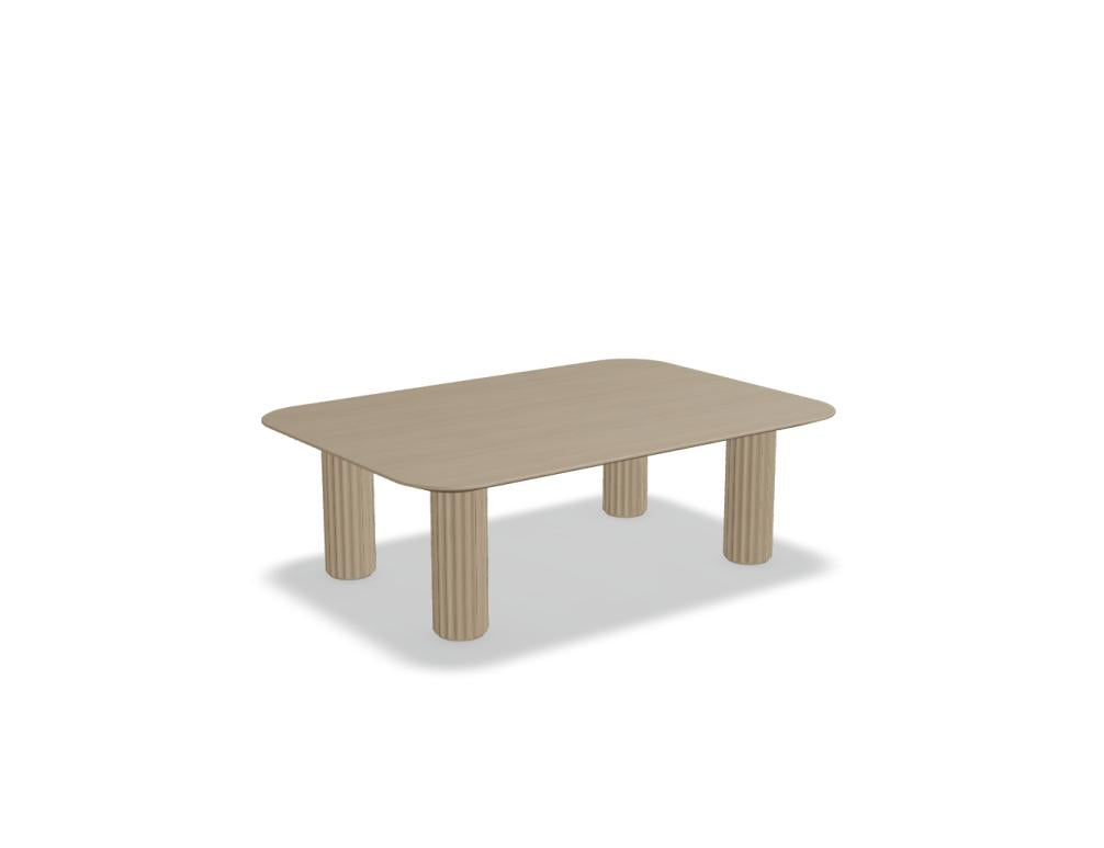 Filar FILR100 - Holz-Beistelltisch in Eiche Natur präsentiert im Onlineshop von KAQTU Design AG. Beistelltisch ist von Tamo