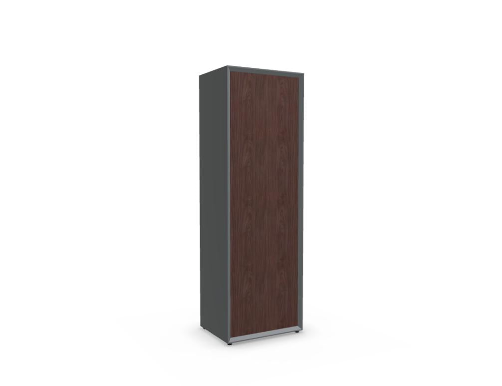 Gravity GAV18 - Kleiderschrank in Furnier Amerkian. Nussbaum präsentiert im Onlineshop von KAQTU Design AG. Garderobe ist von Mdd