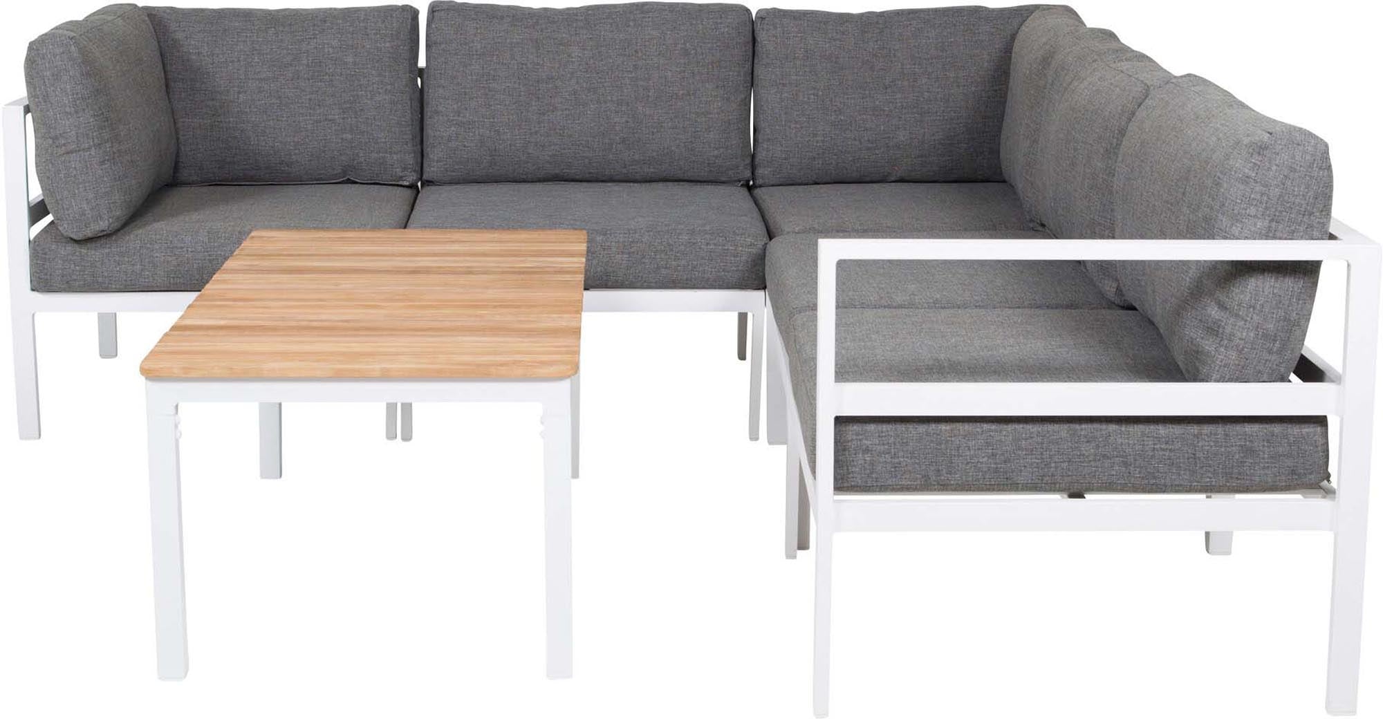 Copacabana Sofagarnitur V3 in Natur, Weiss präsentiert im Onlineshop von KAQTU Design AG. Loungeset ist von Venture Home